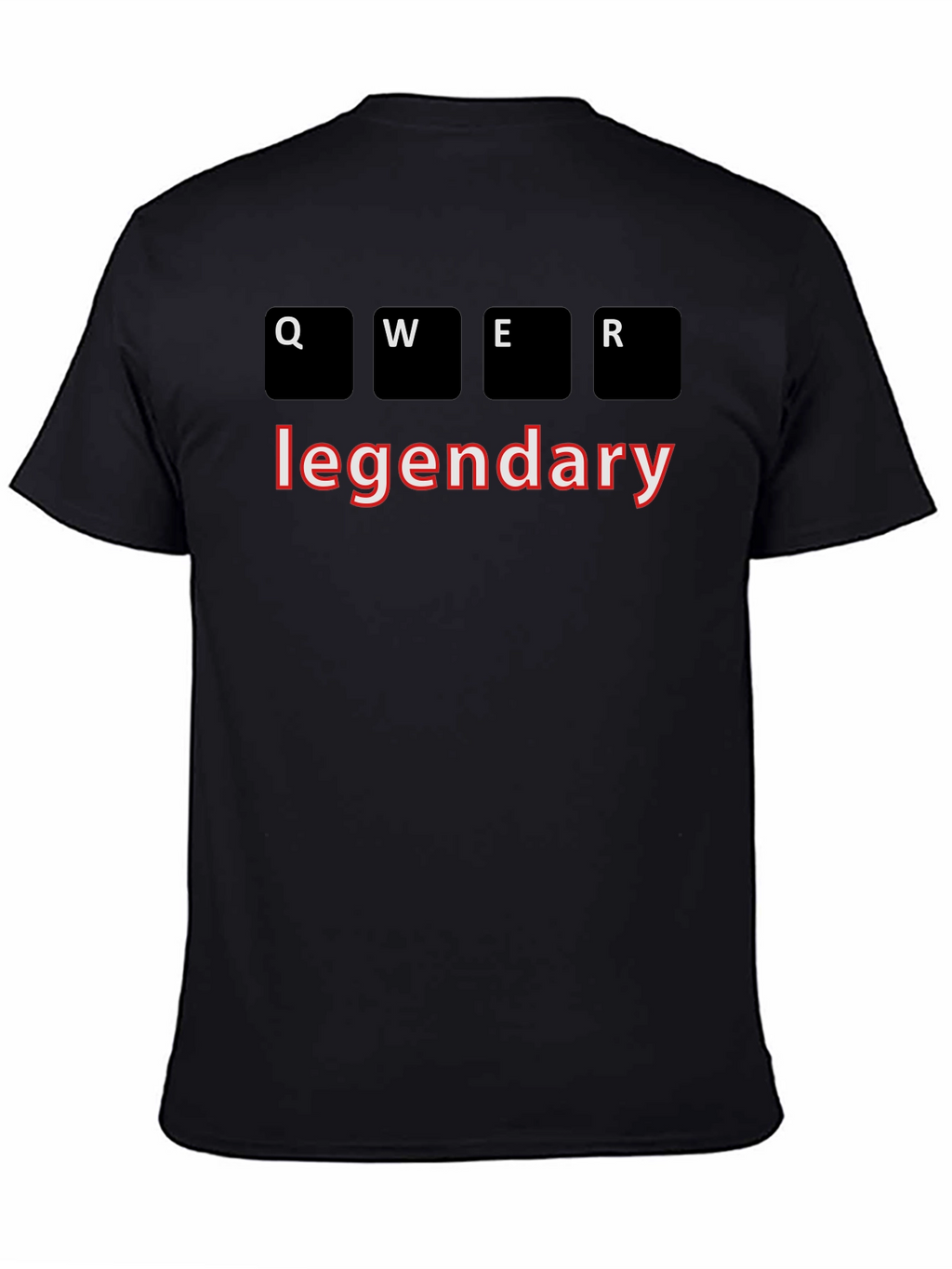 Legendary Gamer QWER T-Shirt - Black