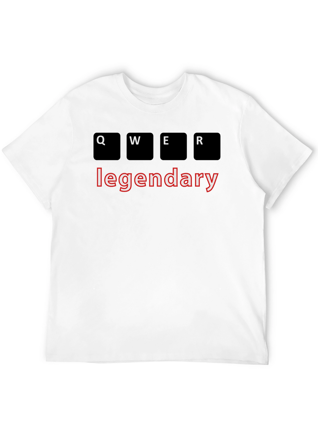 Legendary Gamer QWER T-Shirt - Black