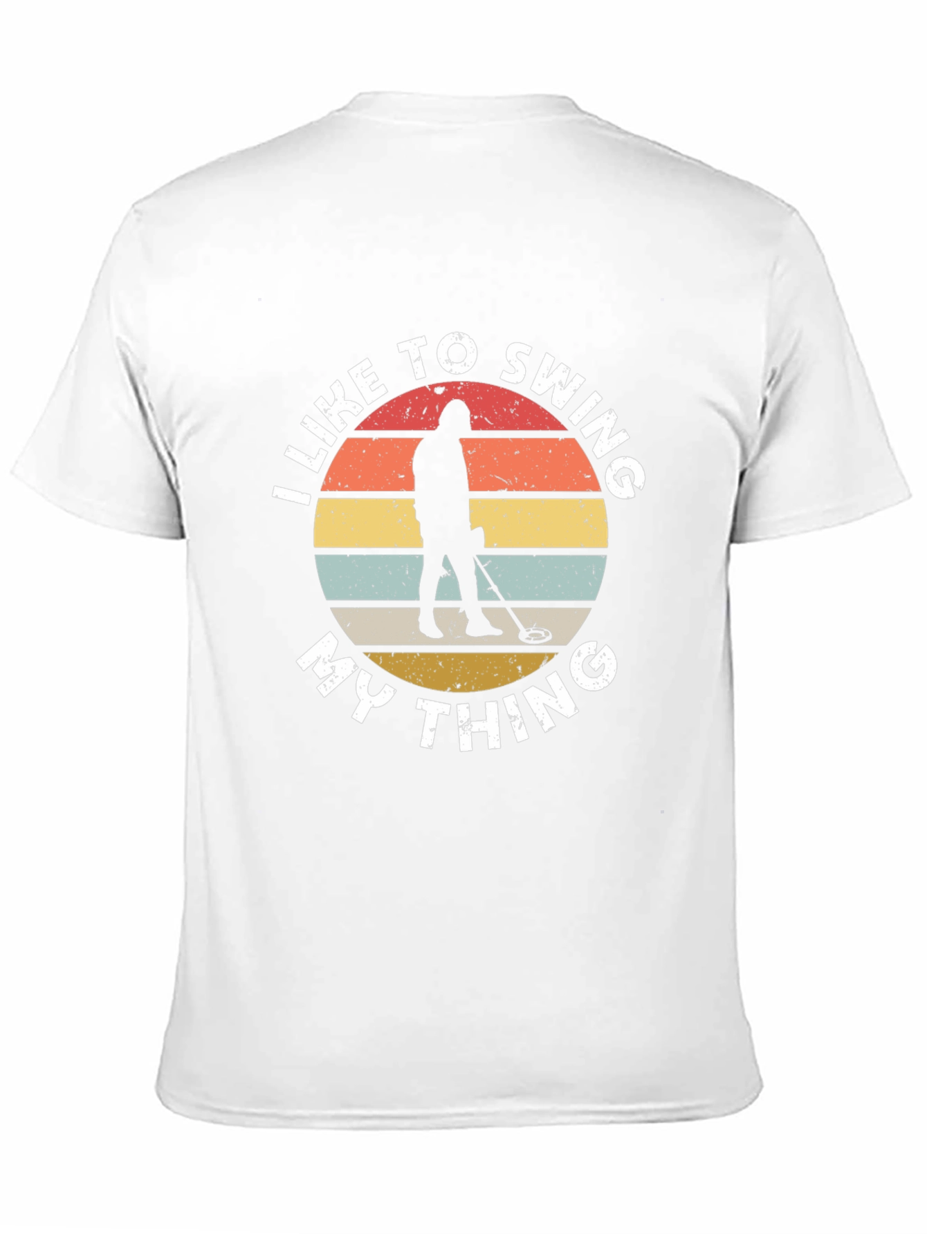 I Like To Swing My Thing Metal Detecting T-Shirt