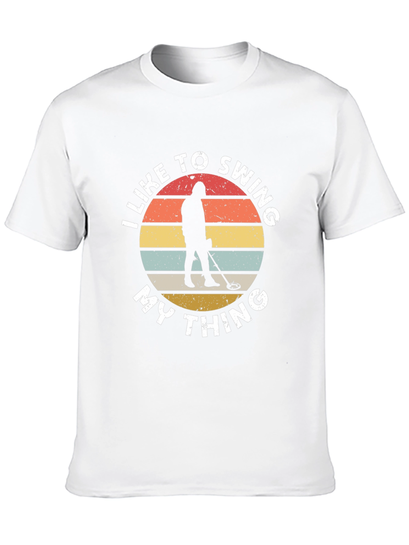 I Like To Swing My Thing Metal Detecting T-Shirt