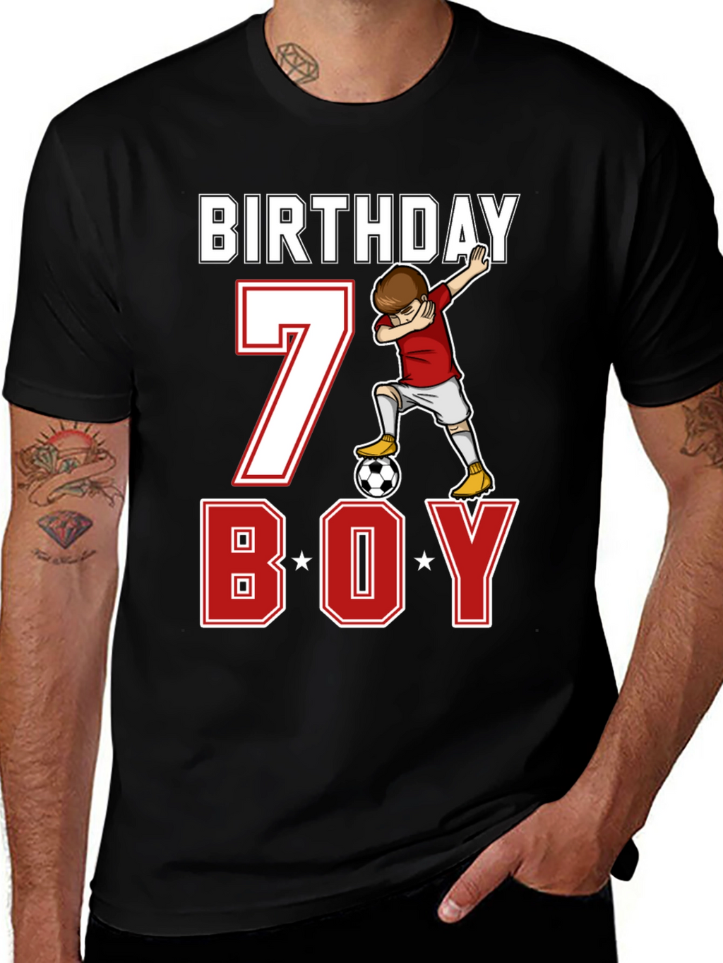 Birthday Boy Soccer 7 T-Shirt