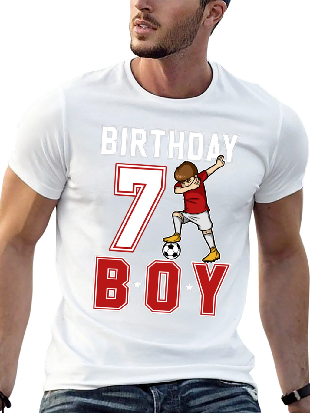 Birthday Boy Soccer 7 T-Shirt