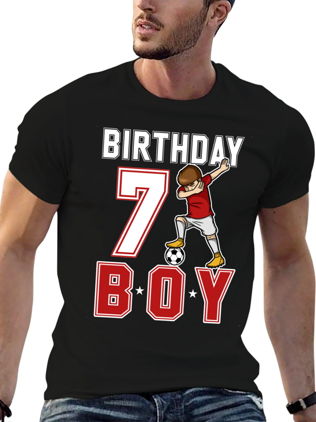 Birthday Boy Soccer 7 T-Shirt