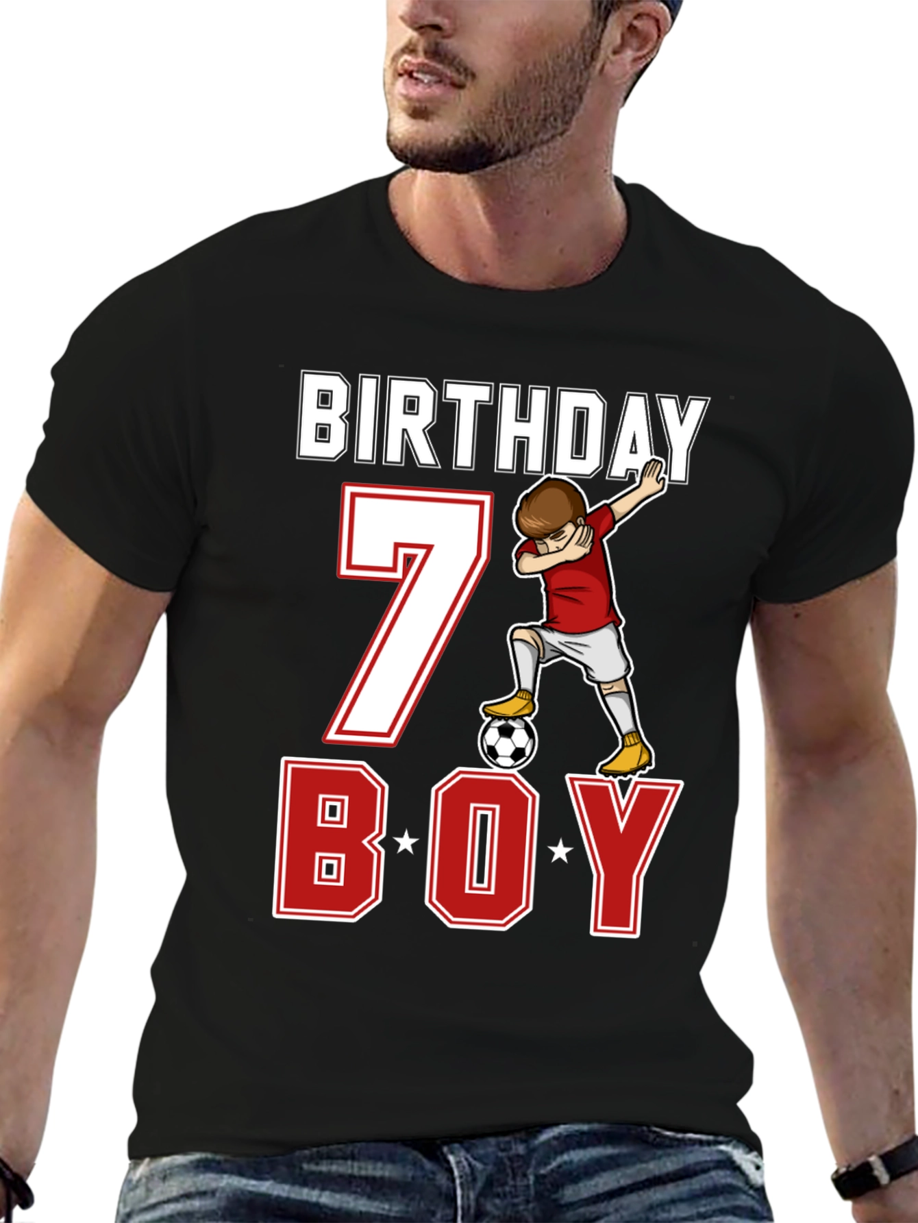 Birthday Boy Soccer 7 T-Shirt