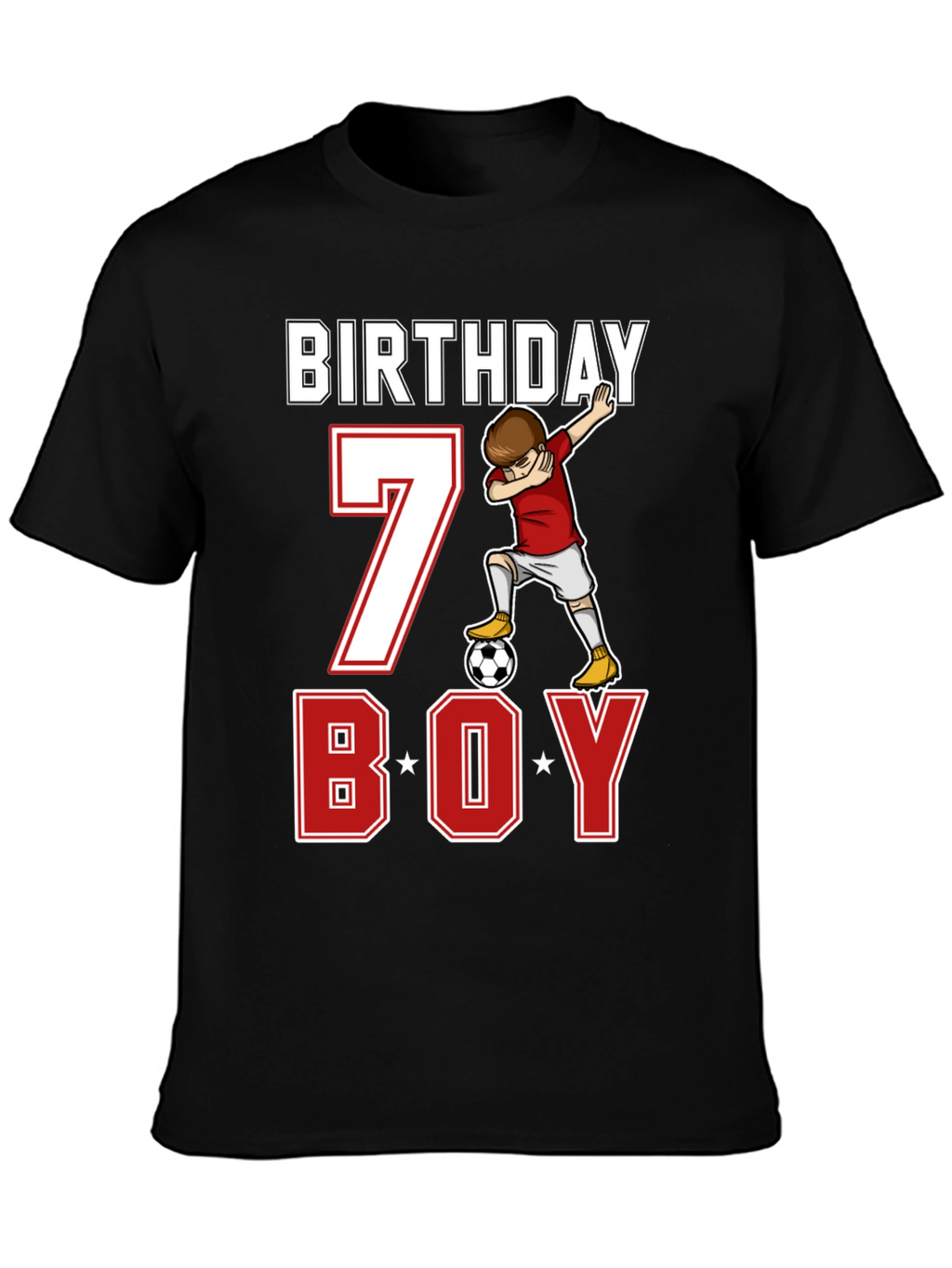 Birthday Boy Soccer 7 T-Shirt