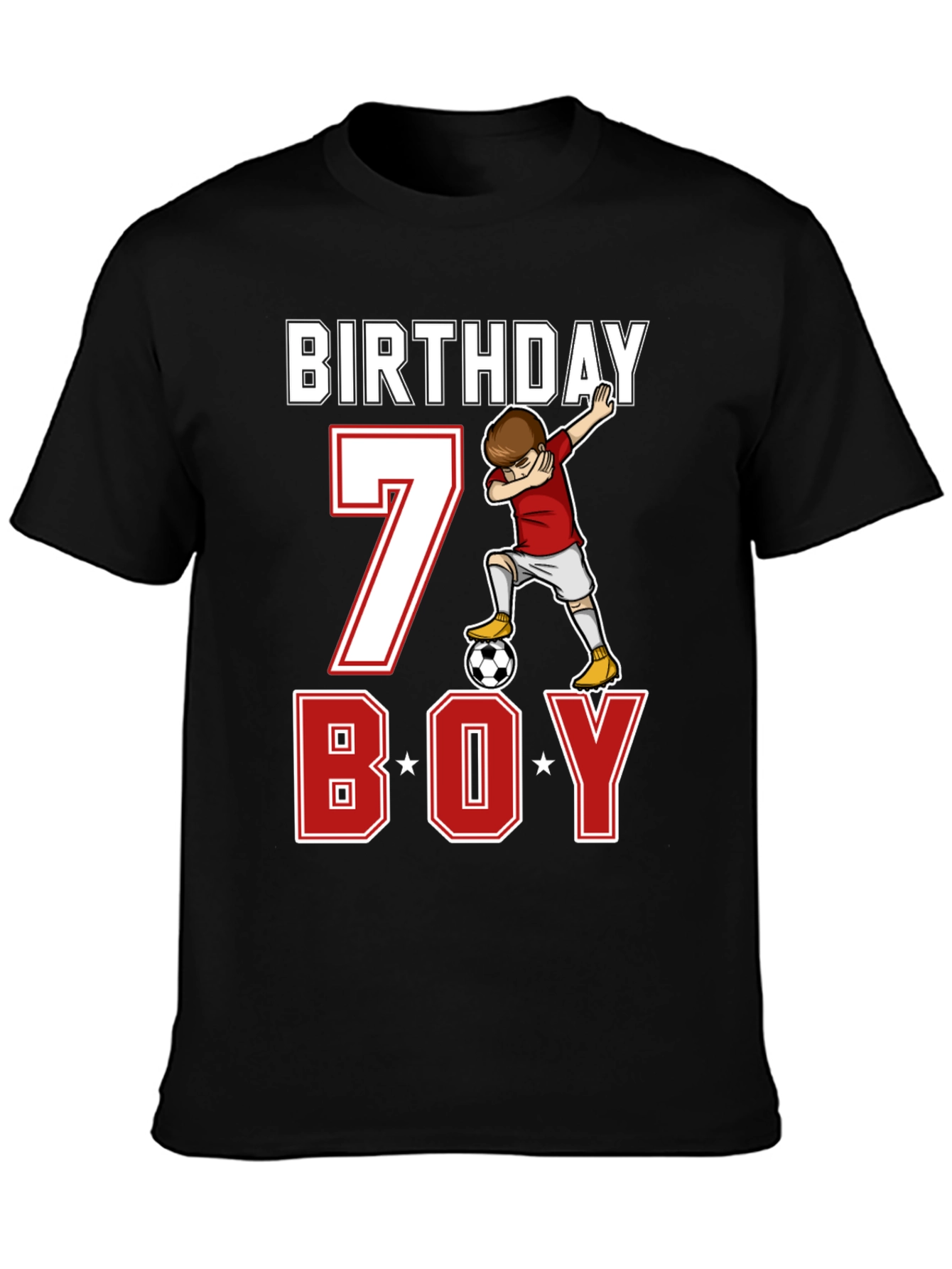 Birthday Boy Soccer 7 T-Shirt
