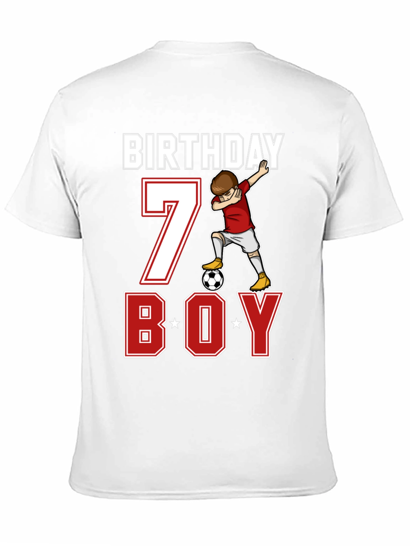 Birthday Boy Soccer 7 T-Shirt