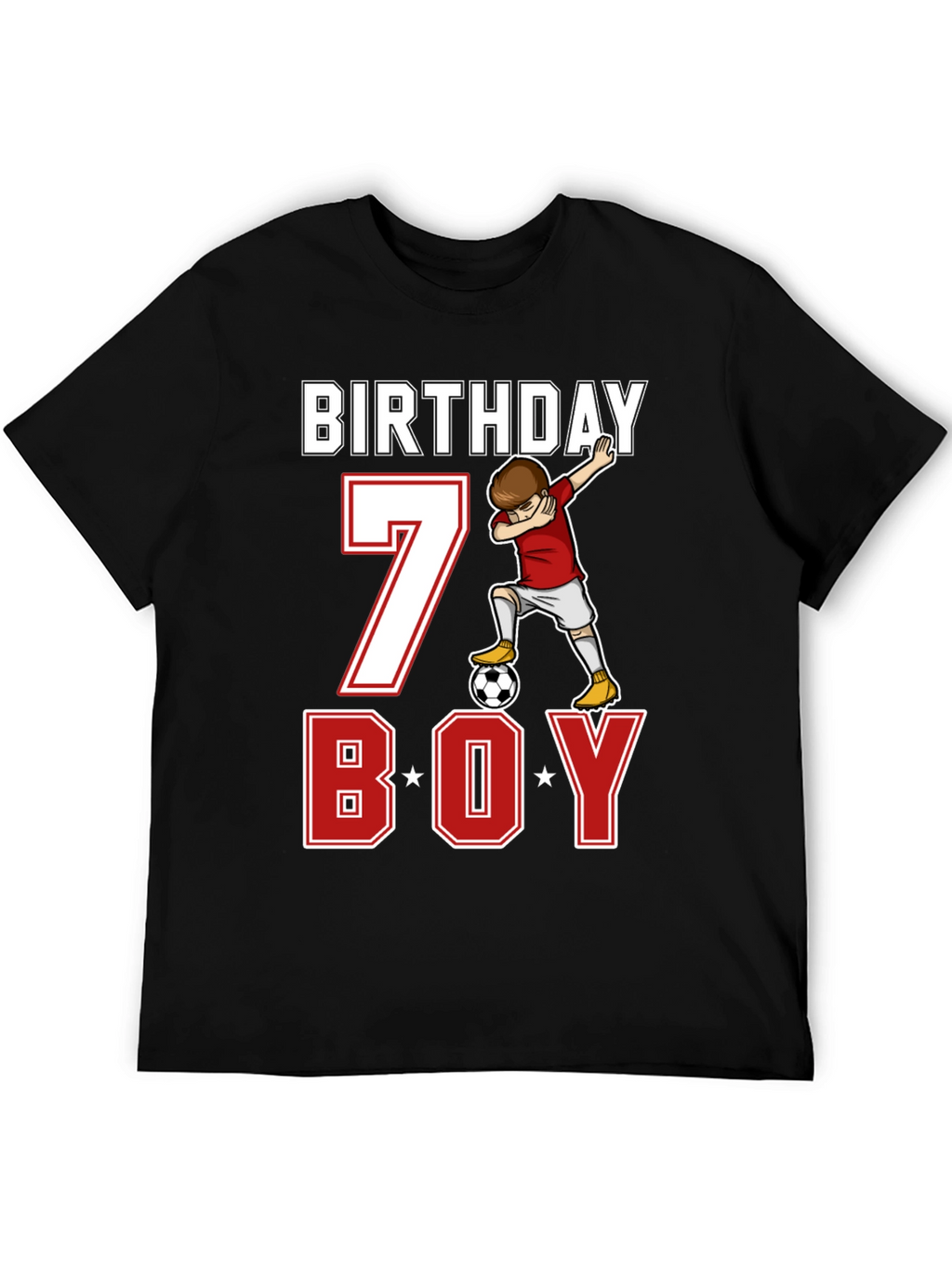 Birthday Boy Soccer 7 T-Shirt