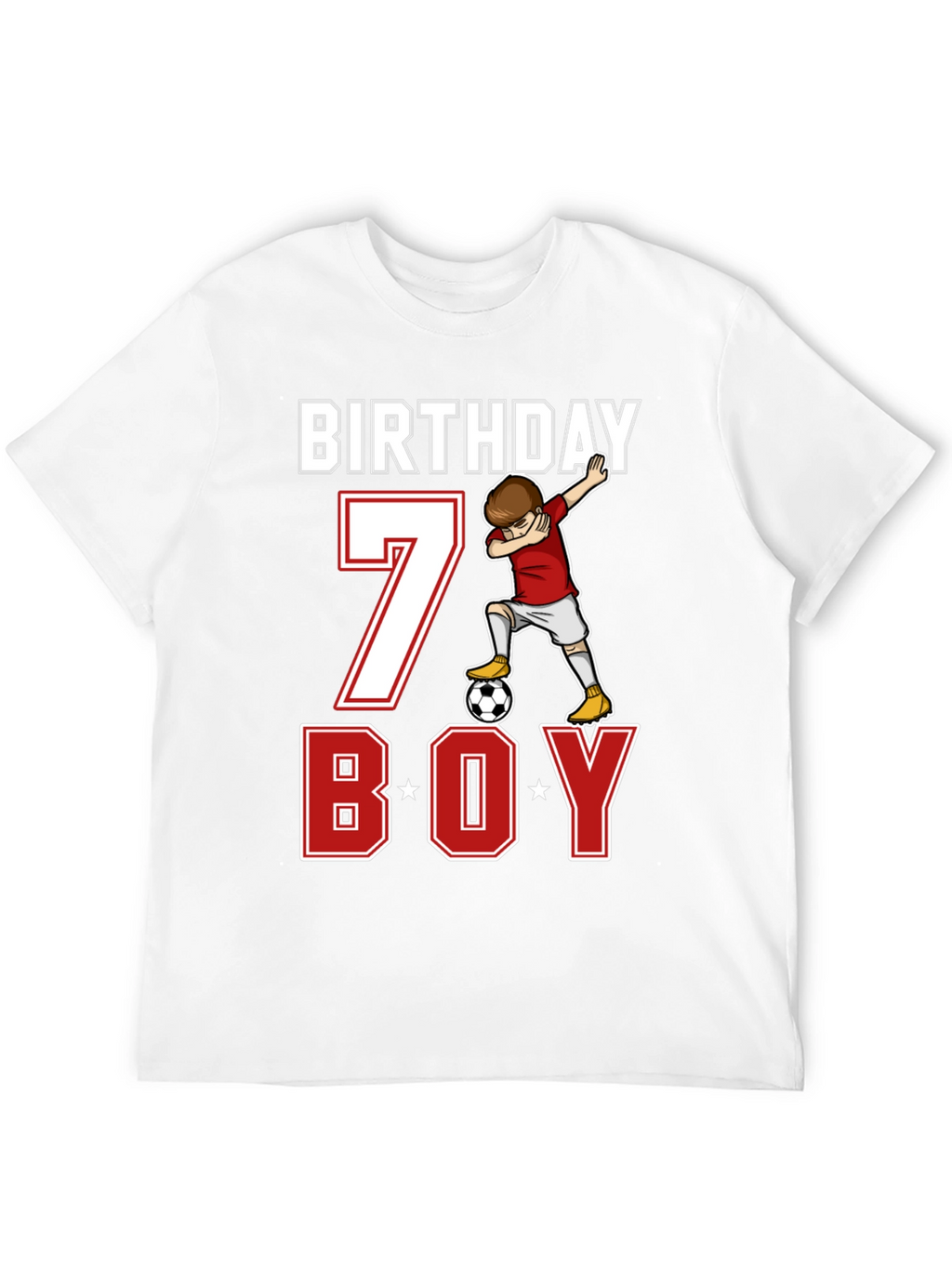 Birthday Boy Soccer 7 T-Shirt