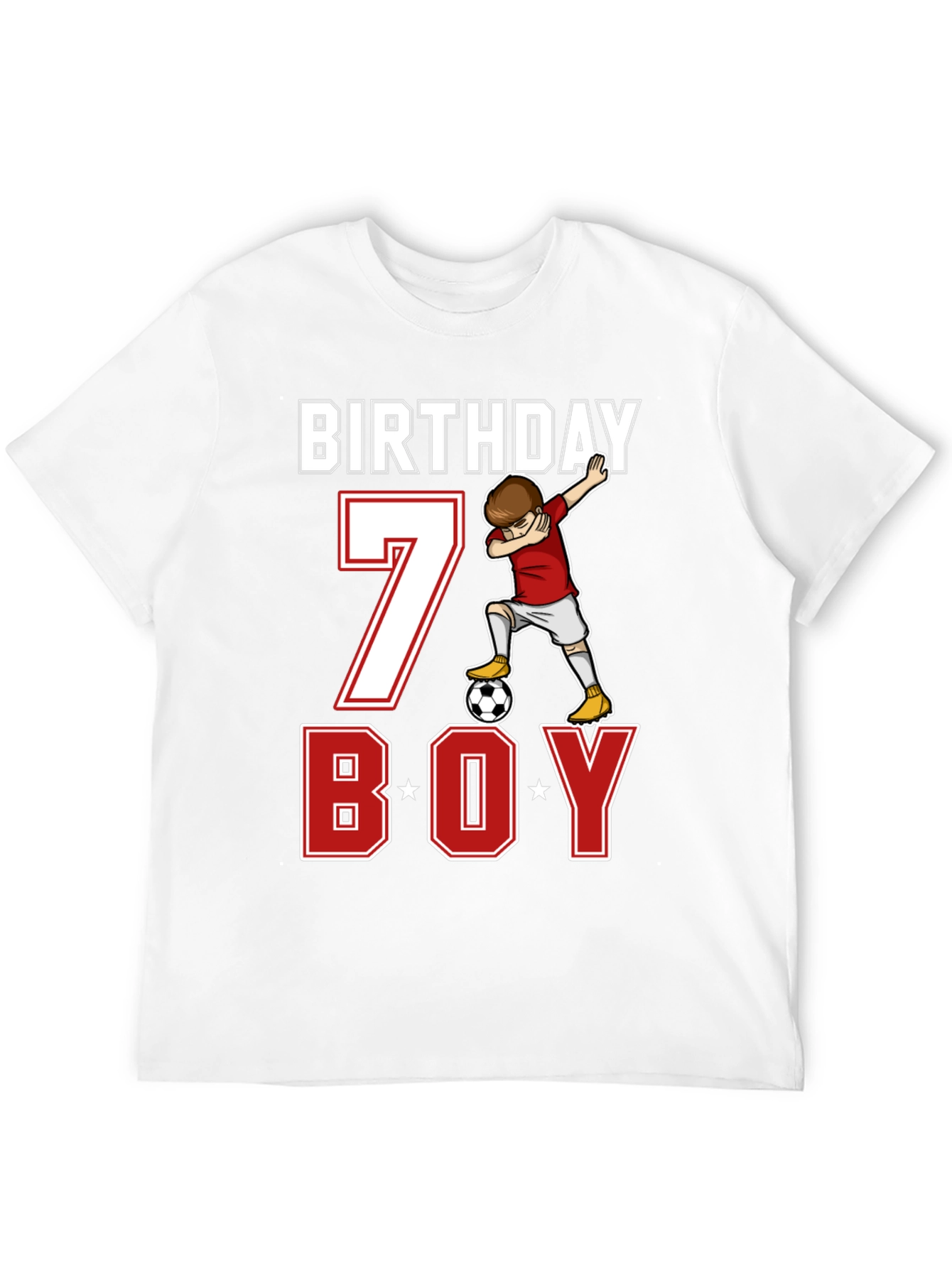 Birthday Boy Soccer 7 T-Shirt