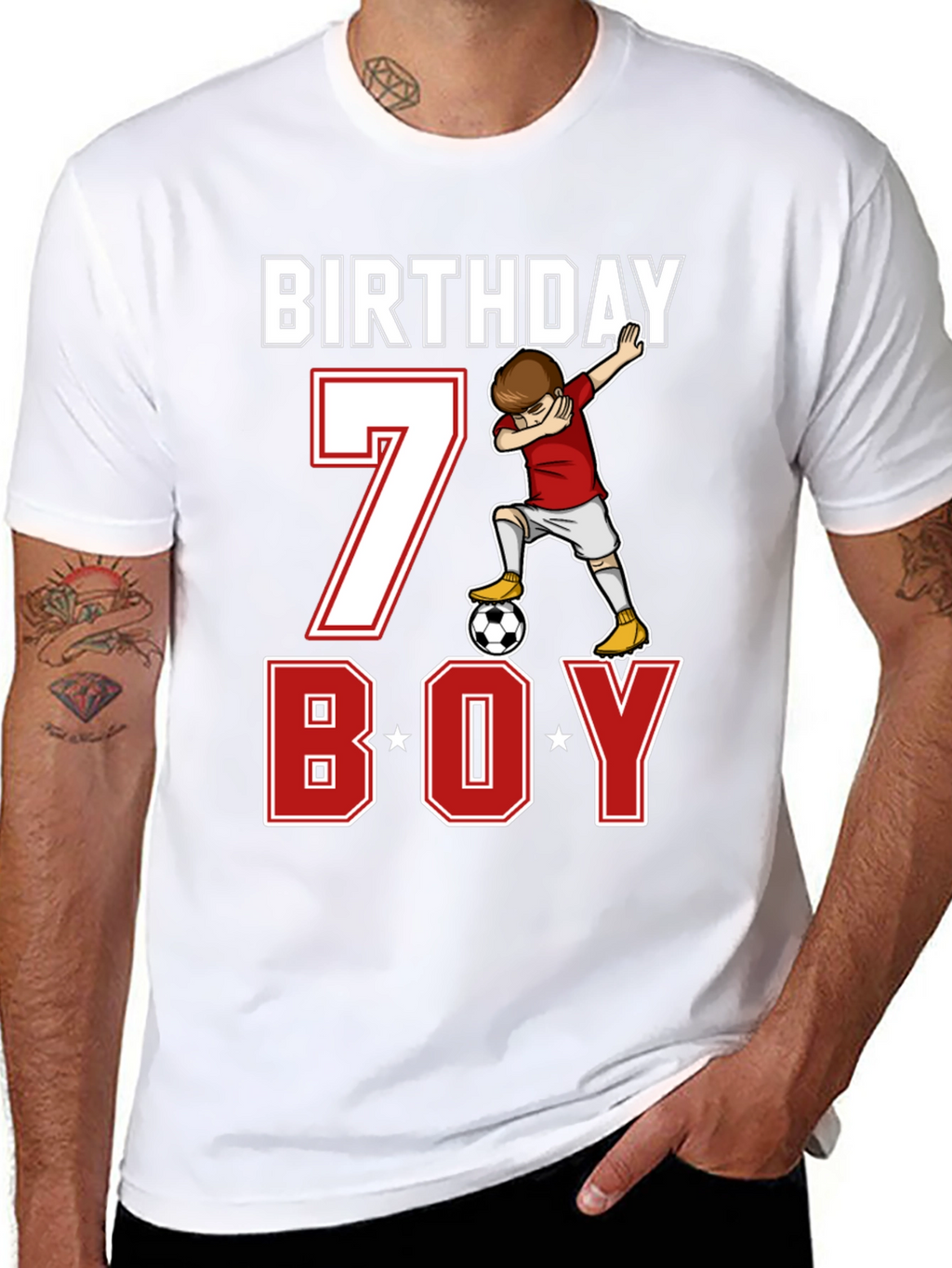 Birthday Boy Soccer 7 T-Shirt