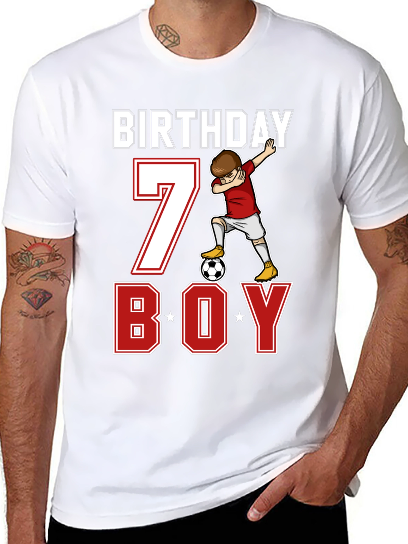 Birthday Boy Soccer 7 T-Shirt
