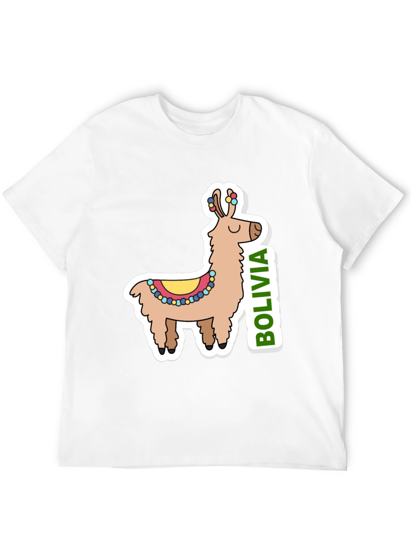 Bolivia Llama T-Shirt - Fun & Stylish