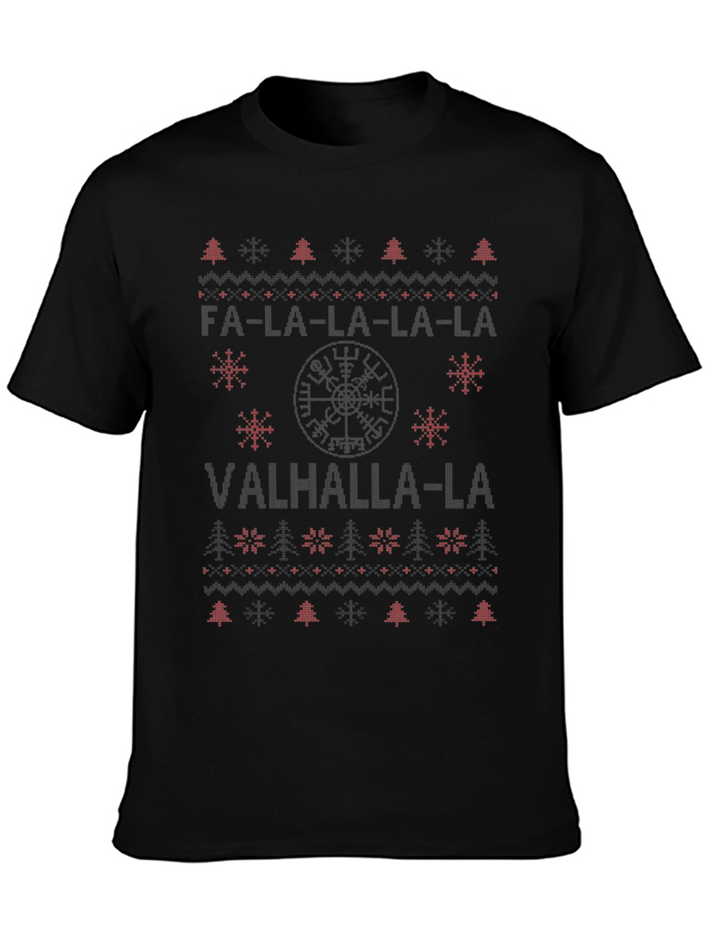 Fa-La-La-La Valhalla Viking Christmas Sweater T-Shirt
