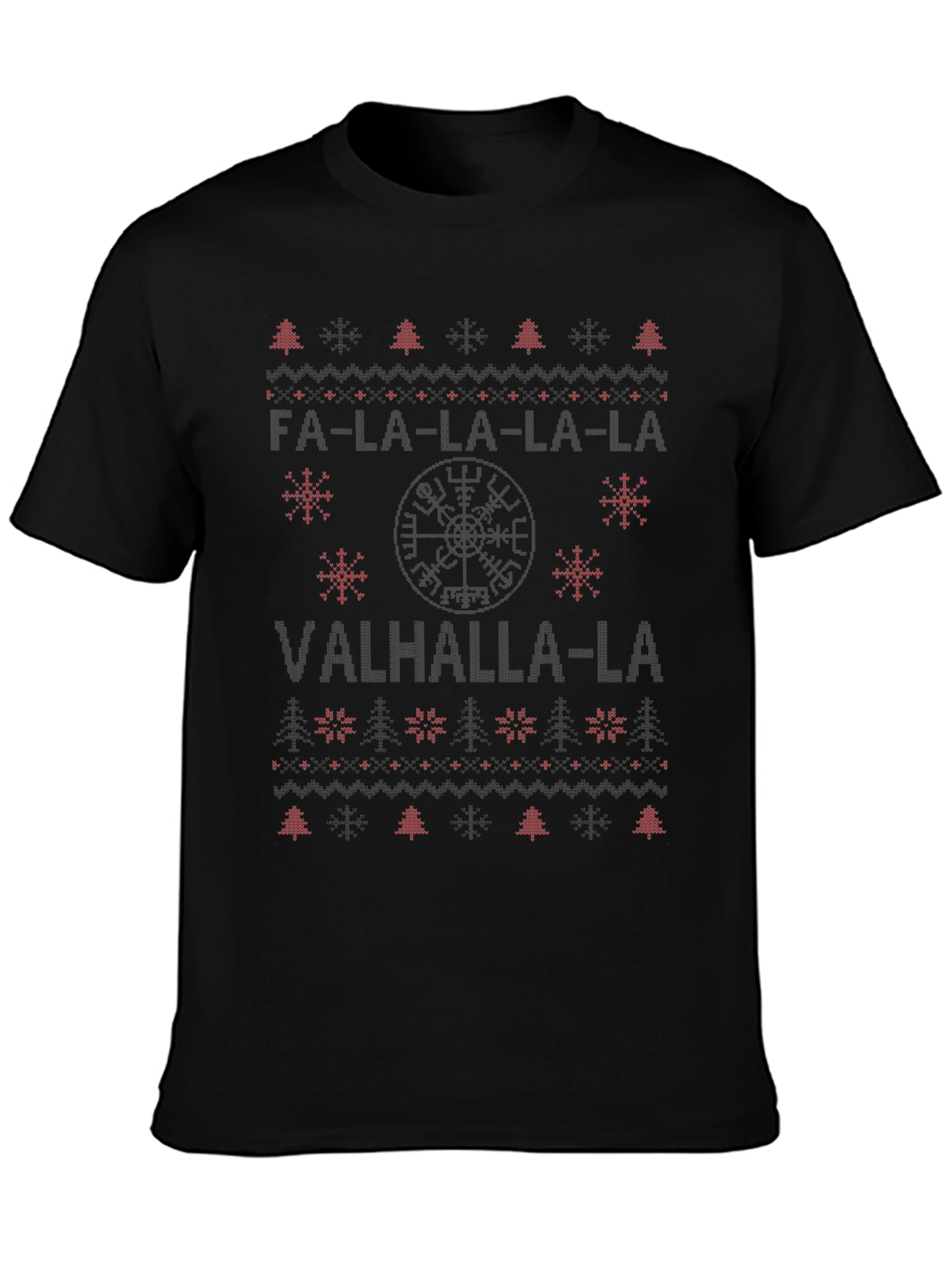 Fa-La-La-La Valhalla Viking Christmas Sweater T-Shirt