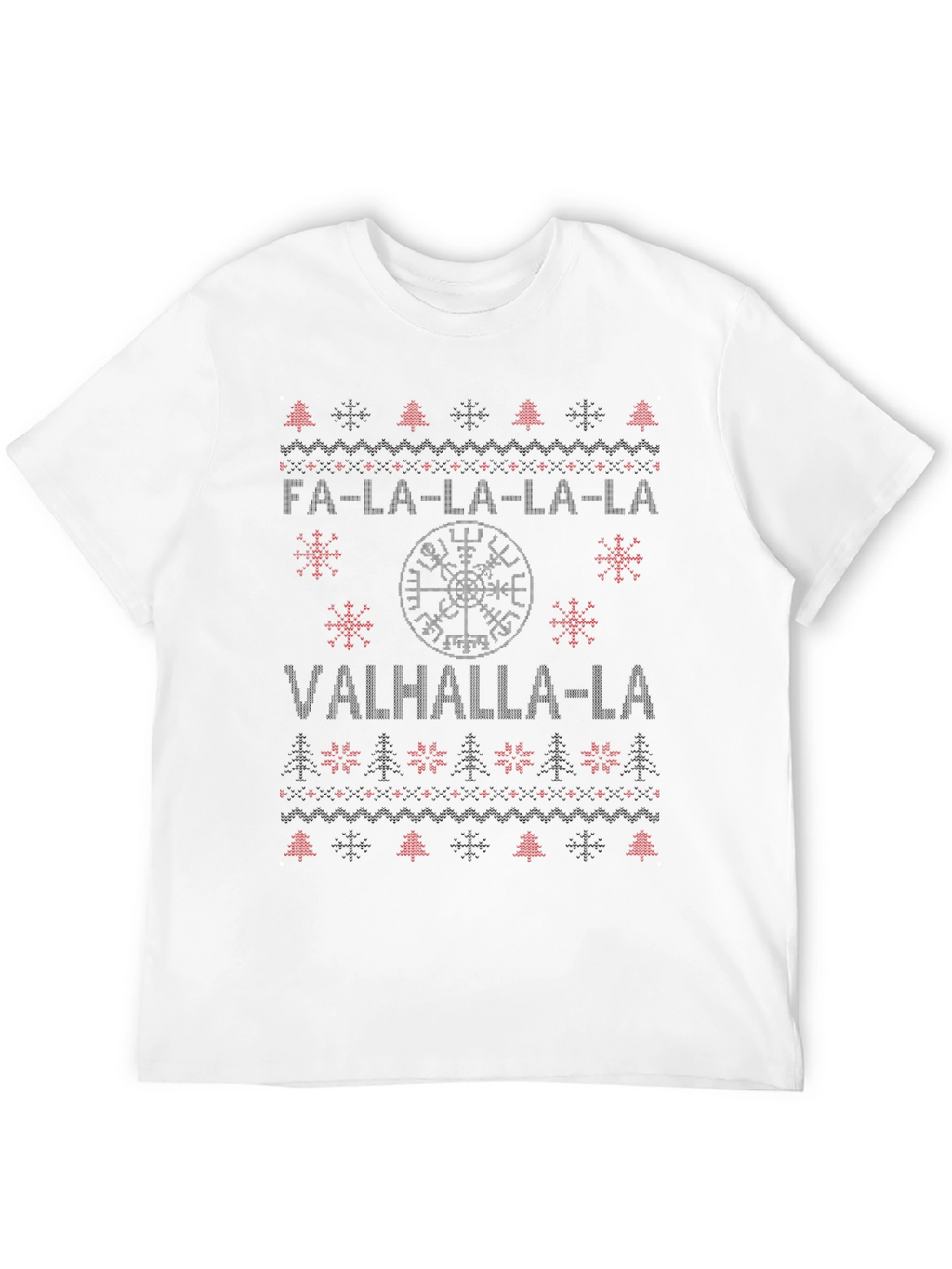 Fa-La-La-La Valhalla Viking Christmas Sweater T-Shirt