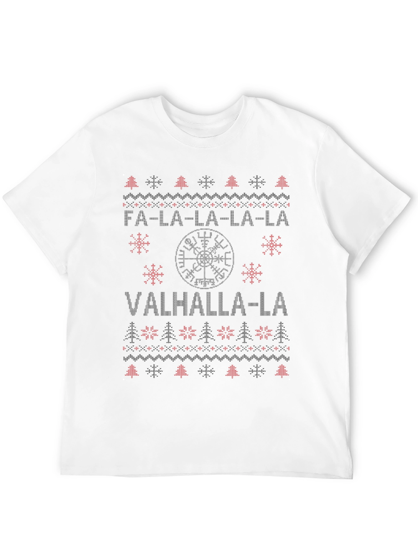Fa-La-La-La Valhalla Viking Christmas Sweater T-Shirt