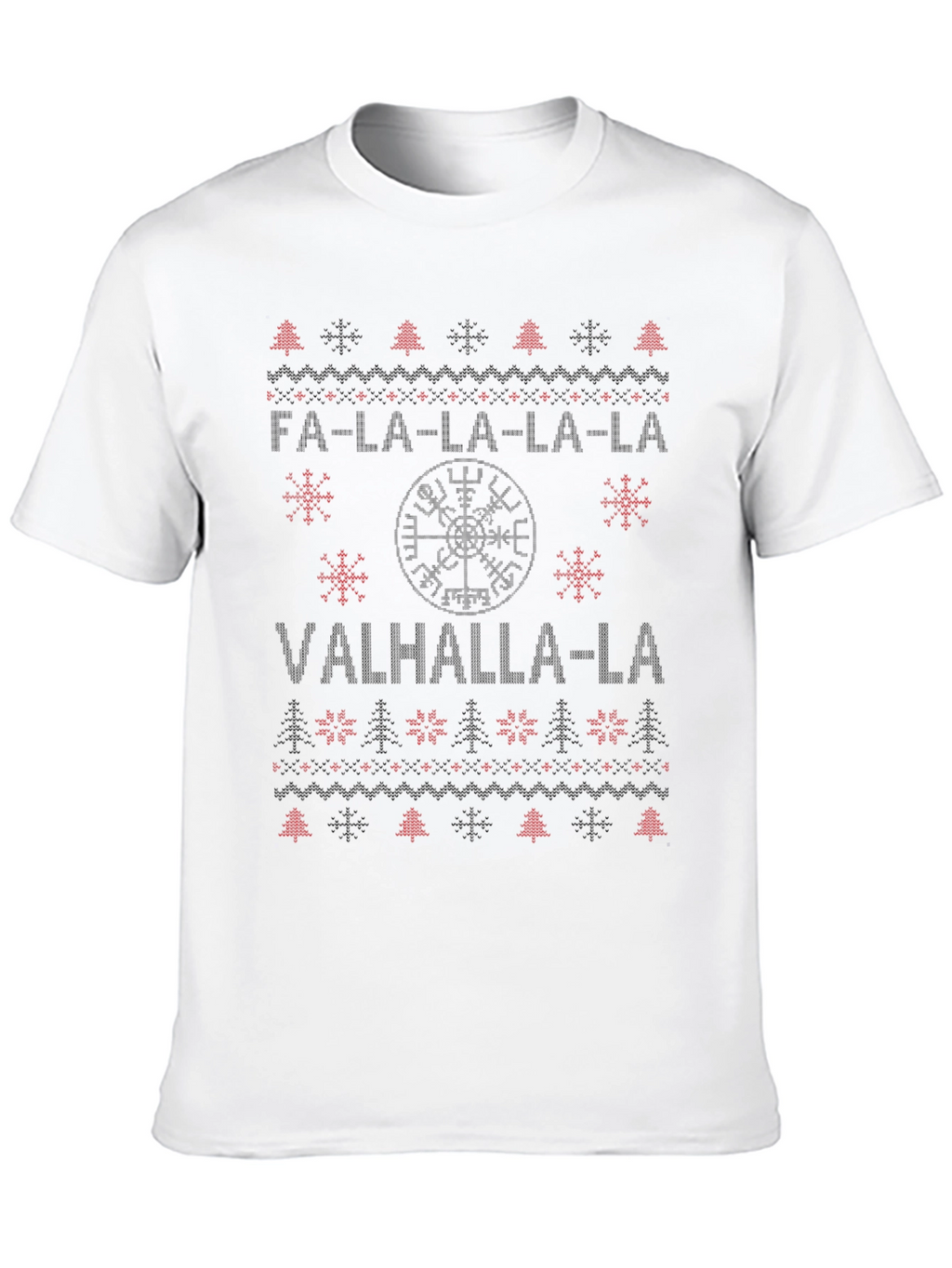 Fa-La-La-La Valhalla Viking Christmas Sweater T-Shirt