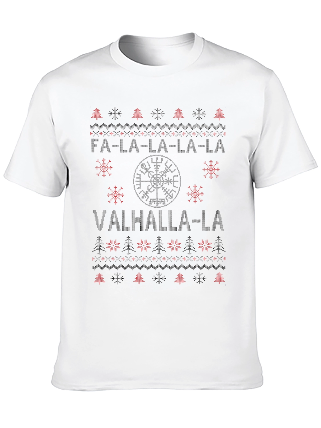 Fa-La-La-La Valhalla Viking Christmas Sweater T-Shirt