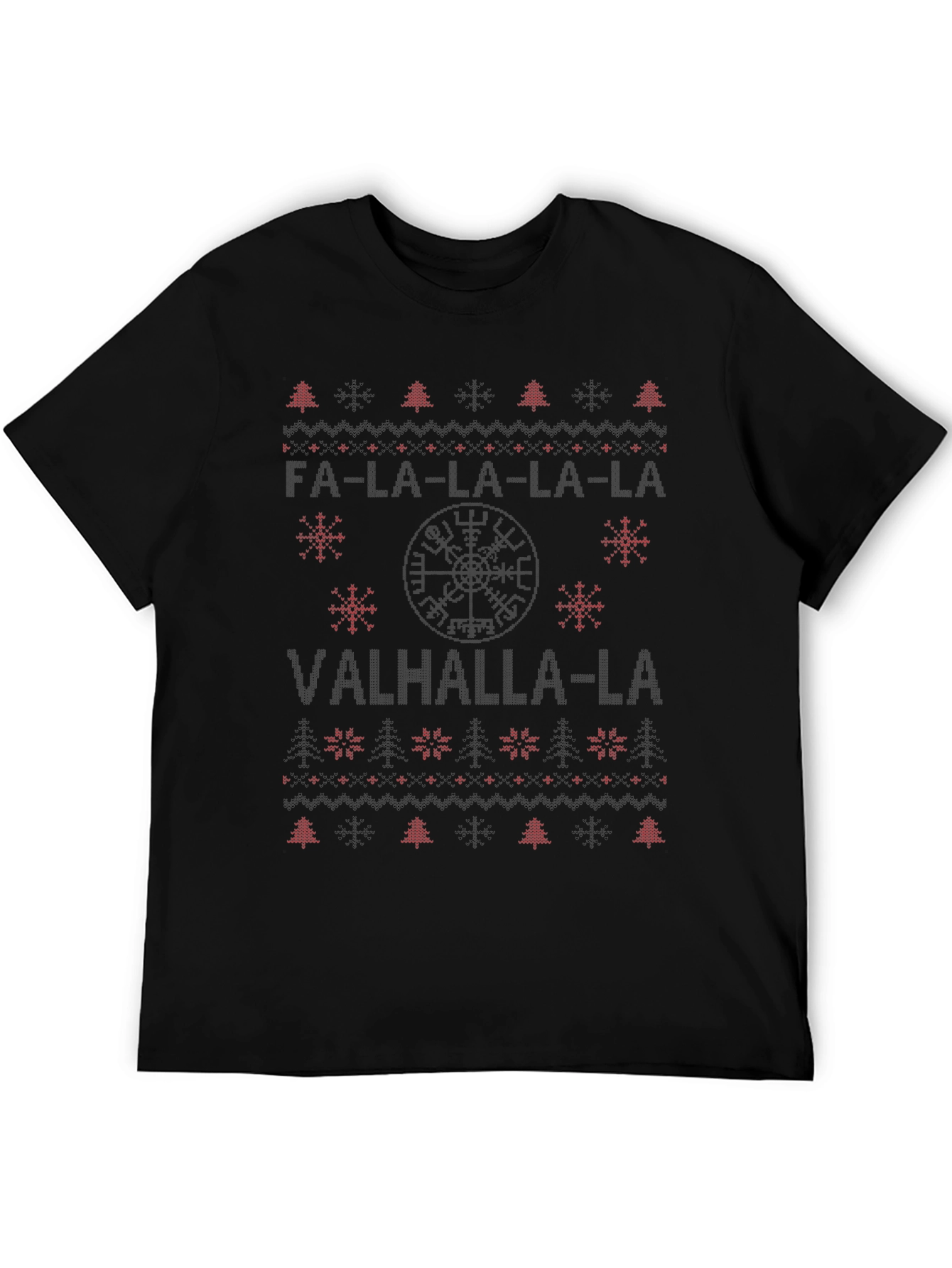 Fa-La-La-La Valhalla Viking Christmas Sweater T-Shirt