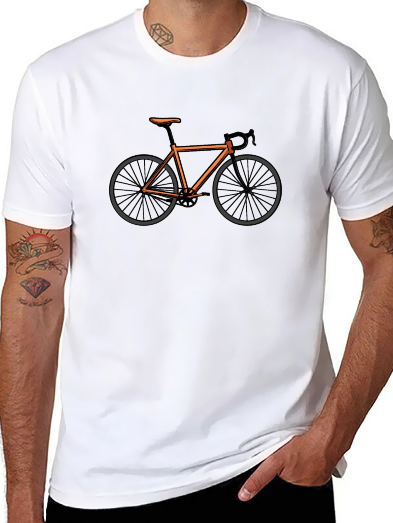 Bike Graphic Tee - Stylish Casual Wear