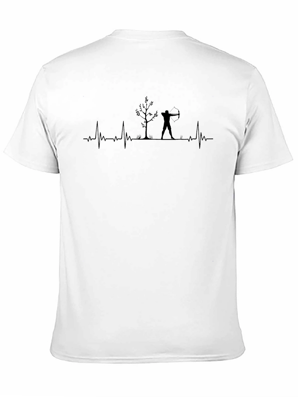 Archery Heartbeat T-Shirt - Nature Lovers Tee