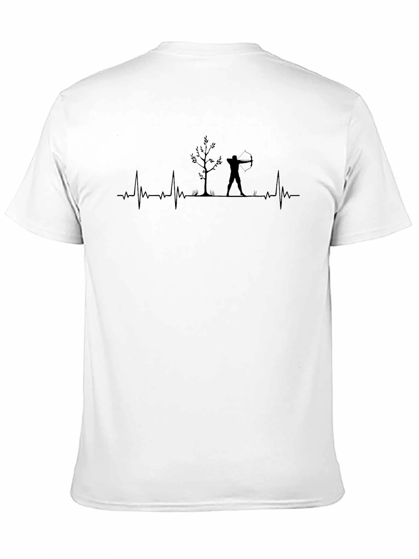 Archery Heartbeat T-Shirt - Nature Lovers Tee