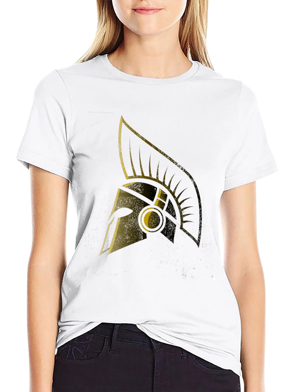 Spartan Helmet Graphic Tee - Warrior Style