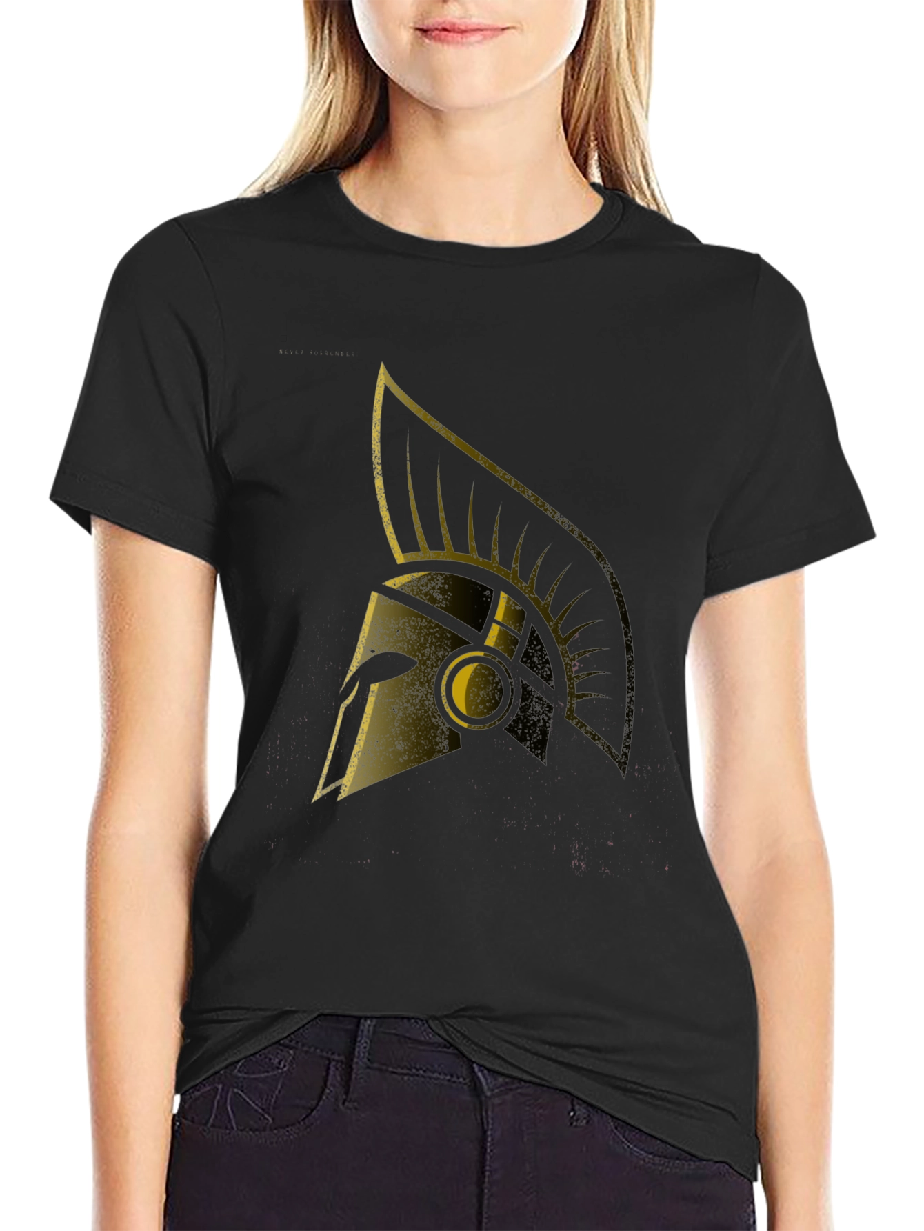 Spartan Helmet Graphic Tee - Warrior Style