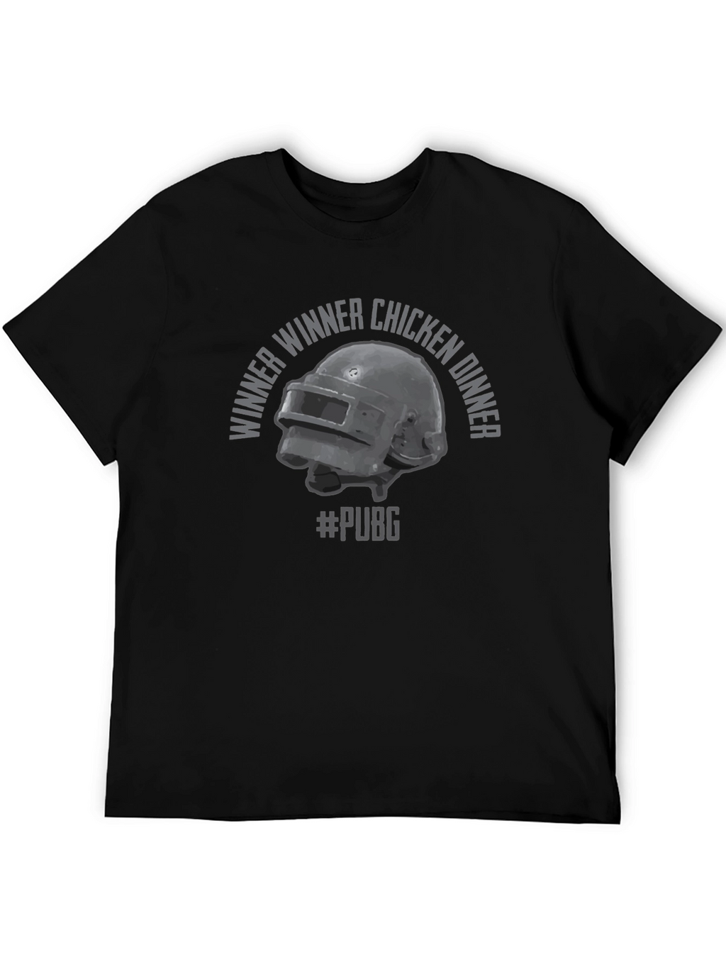 PUBG Winner Winner Chicken Dinner Black T-Shirt
