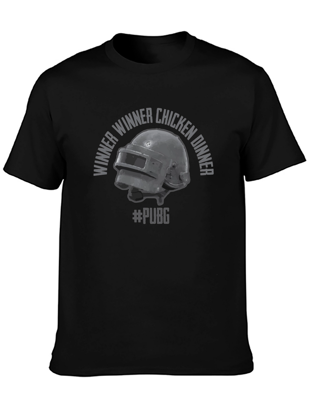 PUBG Winner Winner Chicken Dinner Black T-Shirt