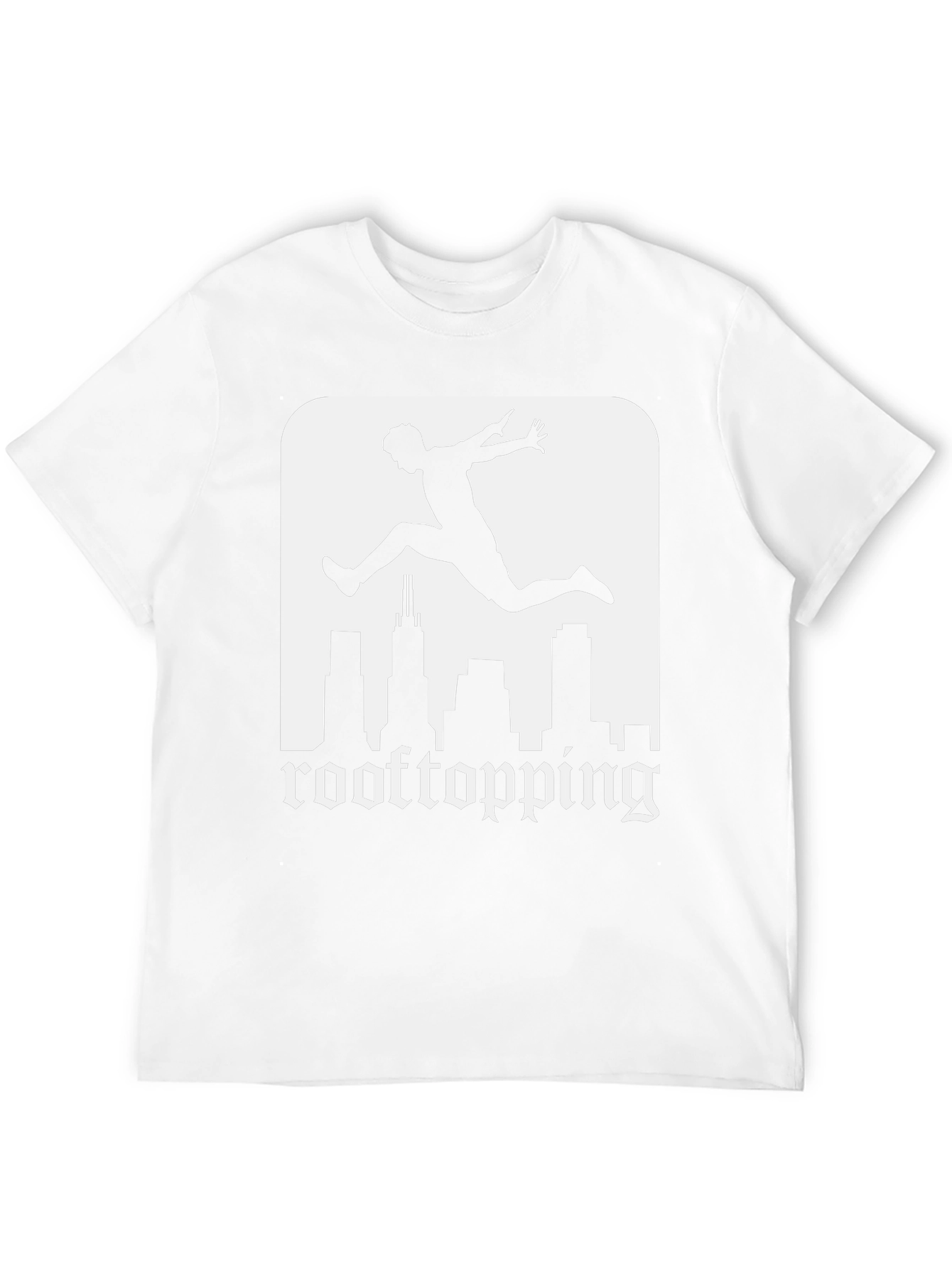 Rooftopping Graphic Tee - Urban Style