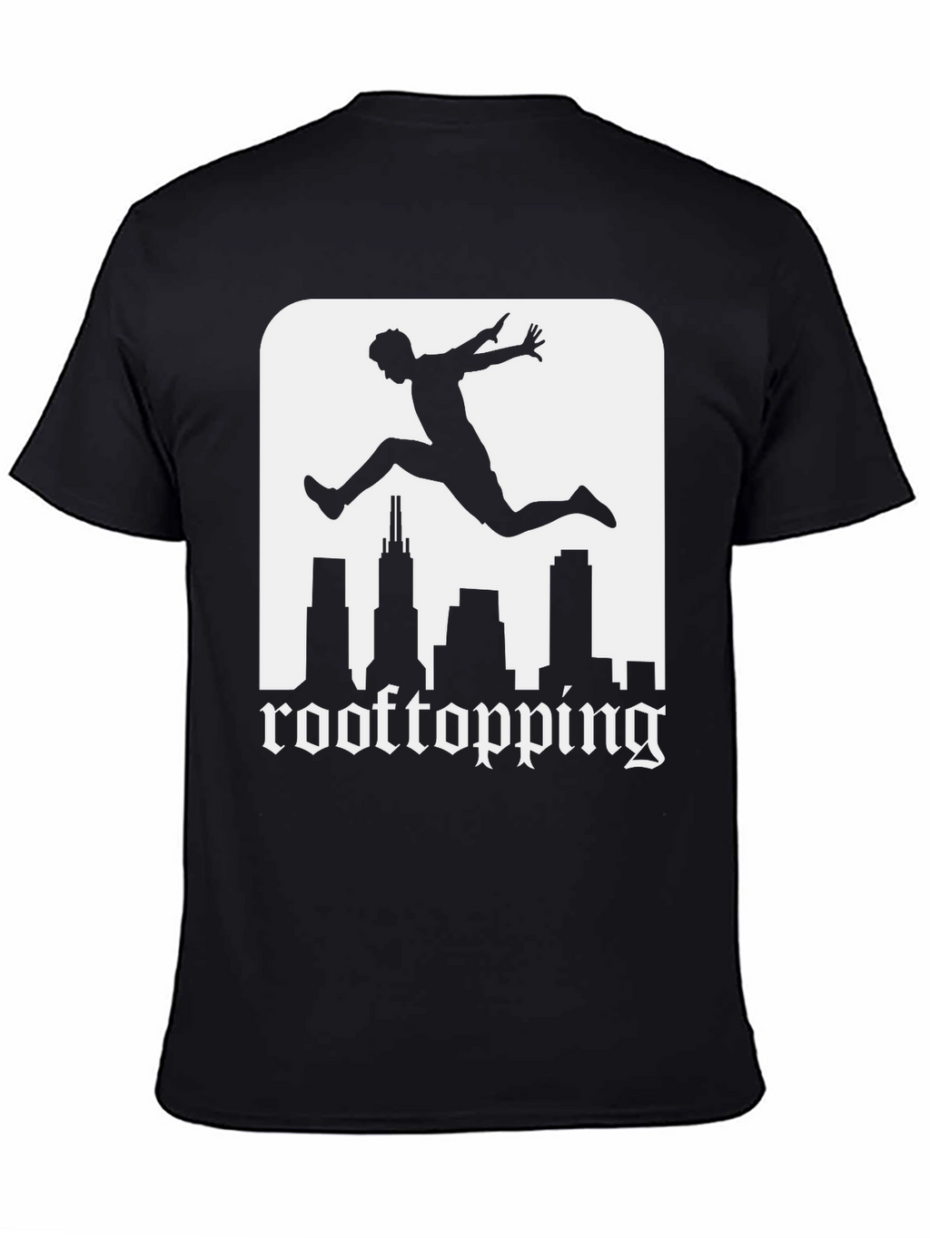 Rooftopping Graphic Tee - Urban Style