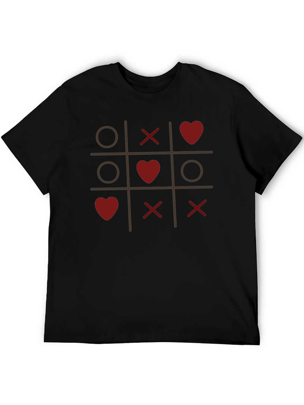 Tic-Tac-Toe Love T-Shirt - Valentines Day Special