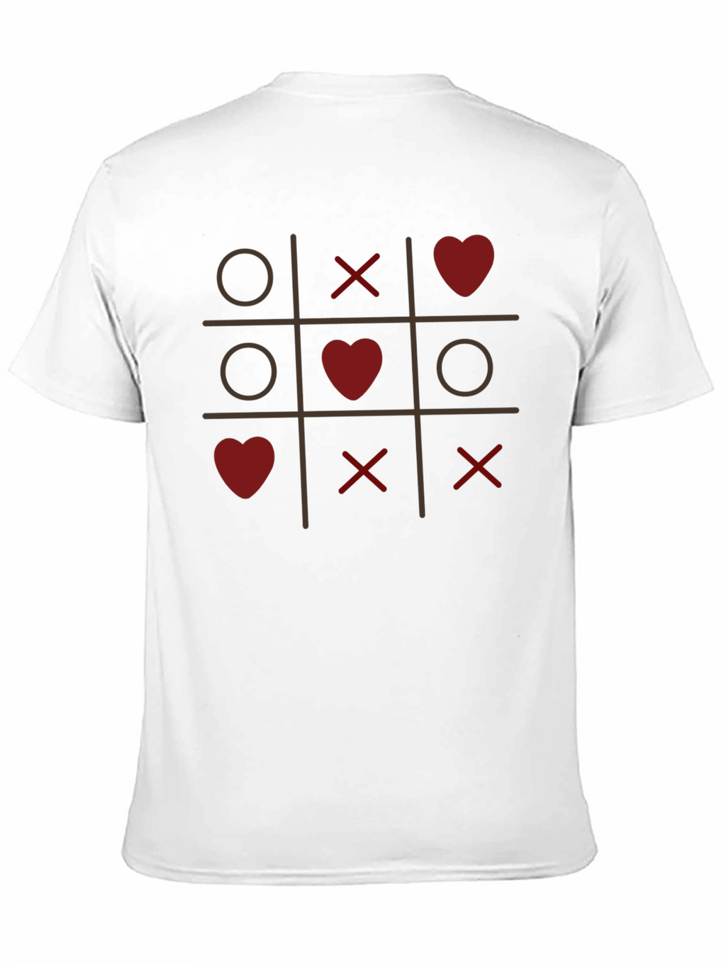 Tic-Tac-Toe Love T-Shirt - Valentines Day Special