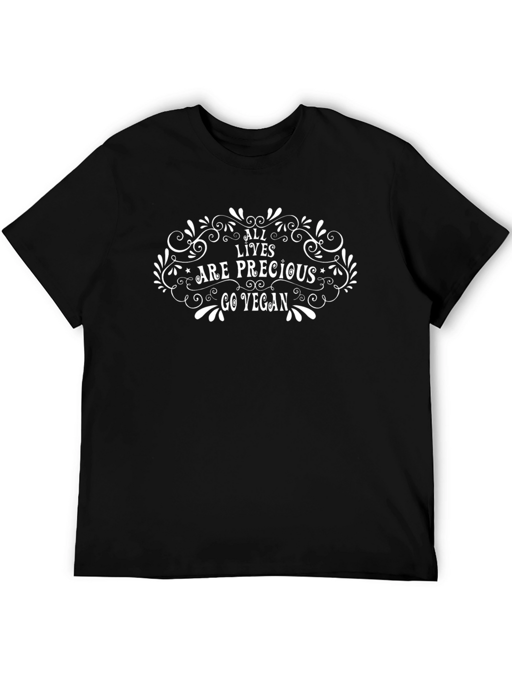 All Lives Are Precious Go Vegan T-Shirt