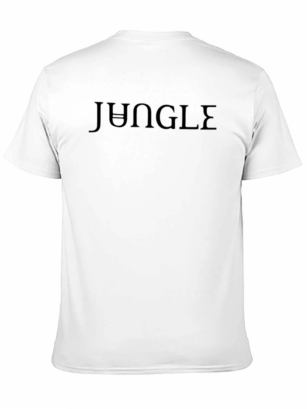 Jungle Graphic Print T-Shirt - Black