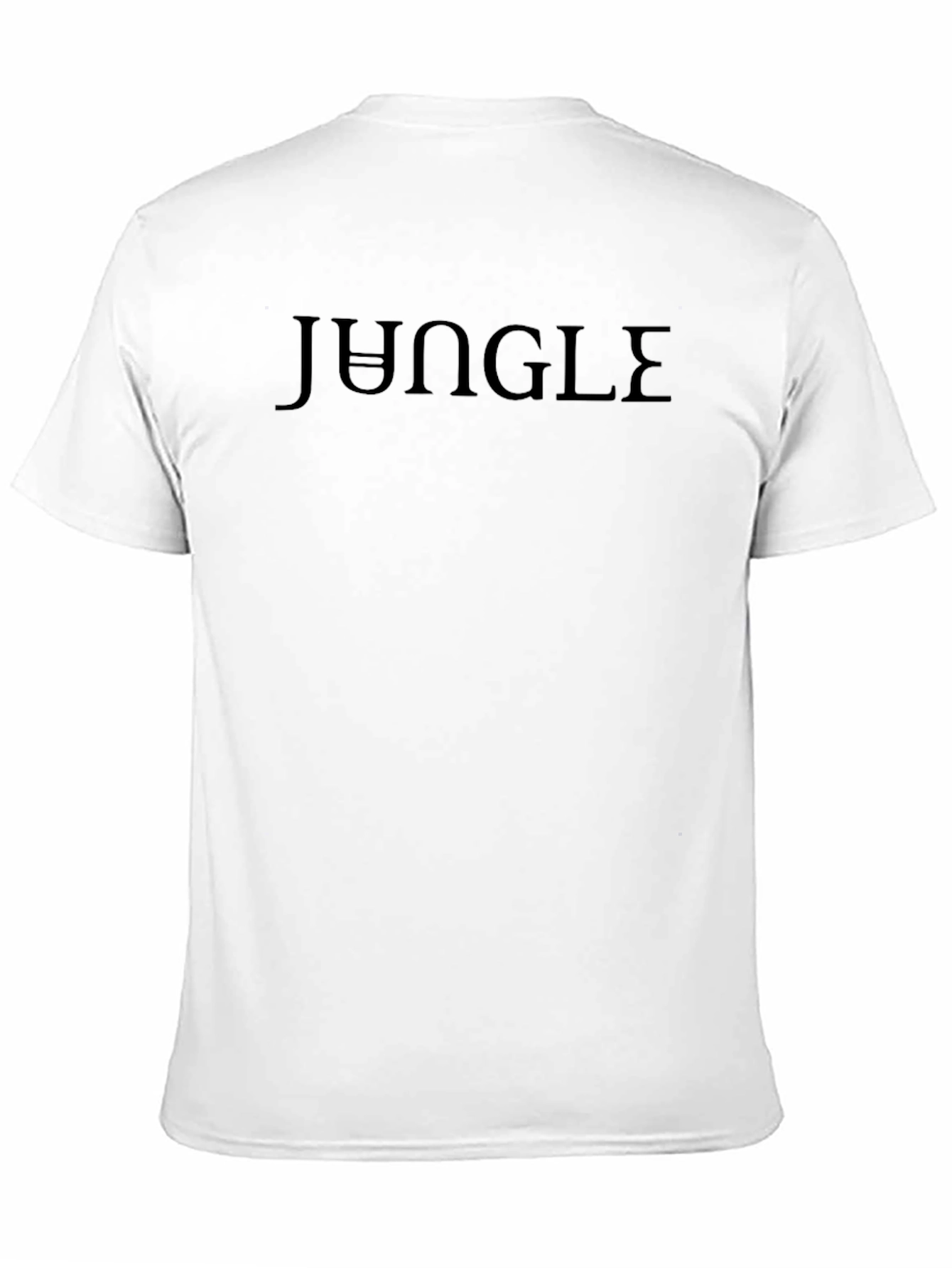 Jungle Graphic Print T-Shirt - Black