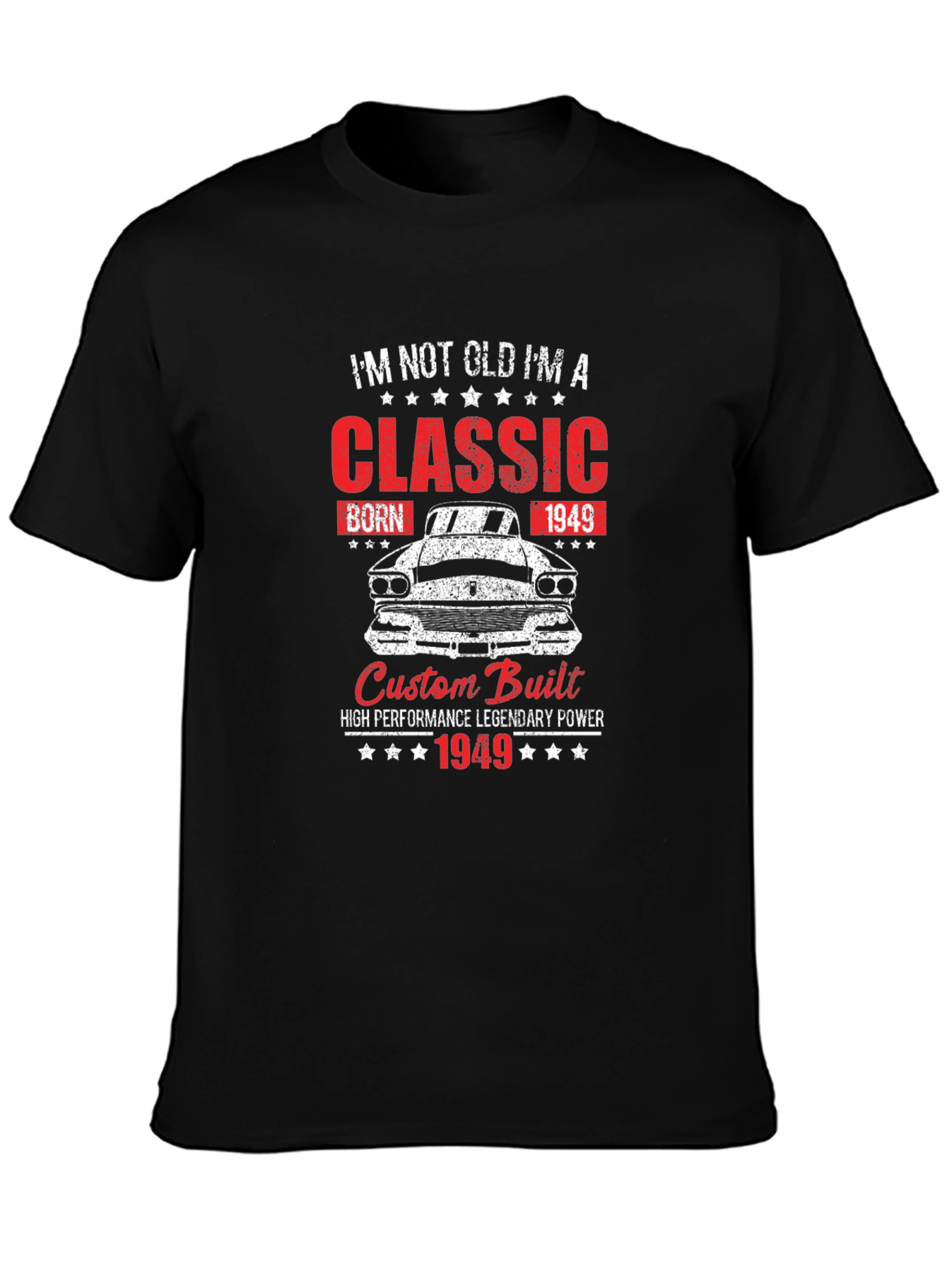 Classic 1949 Car T-Shirt - Born in 49 Tee