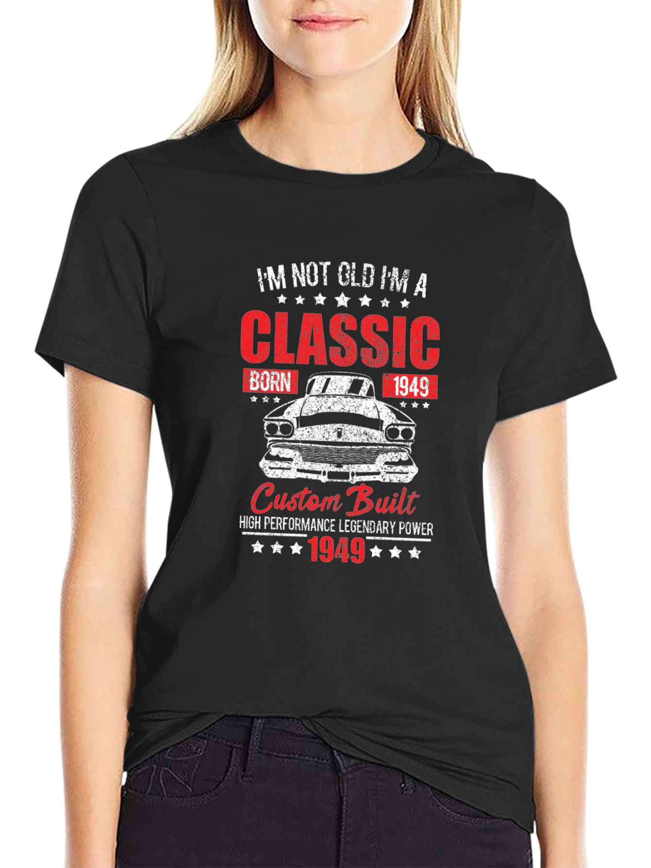 Classic 1949 Car T-Shirt - Born in 49 Tee