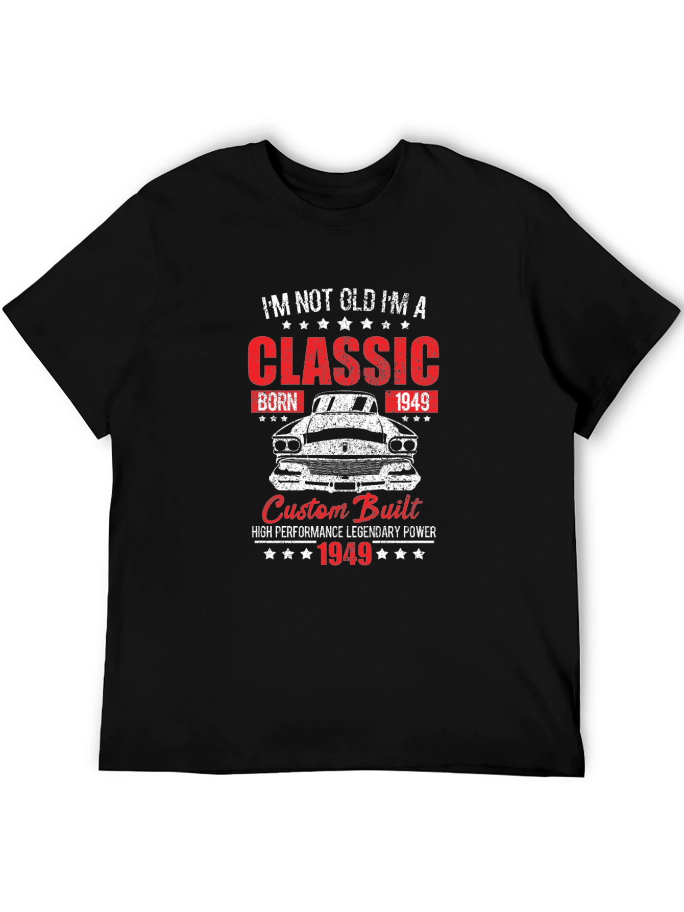 Classic 1949 Car T-Shirt - Born in 49 Tee