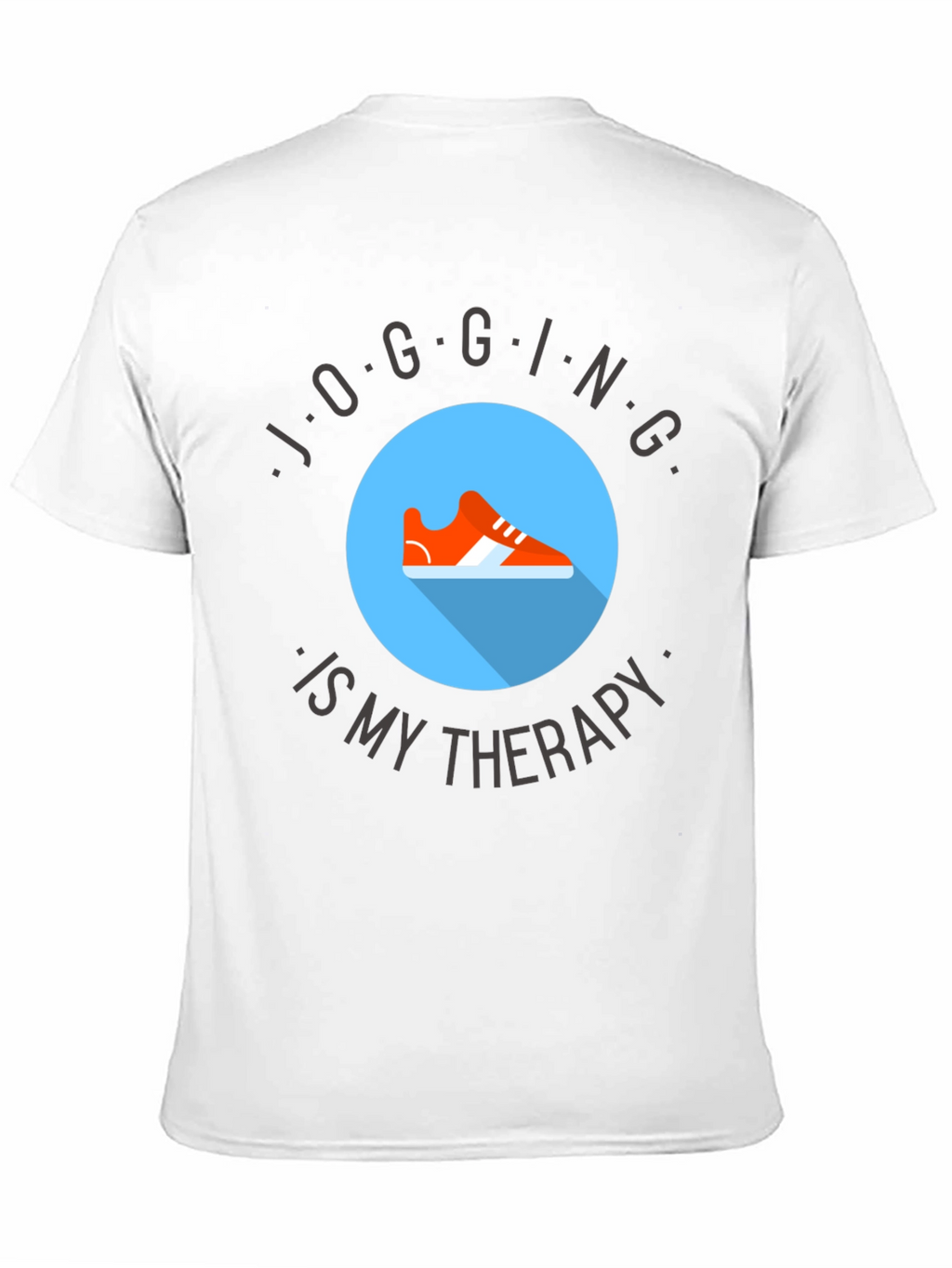 Jogging Therapy Tee - Comfort & Style