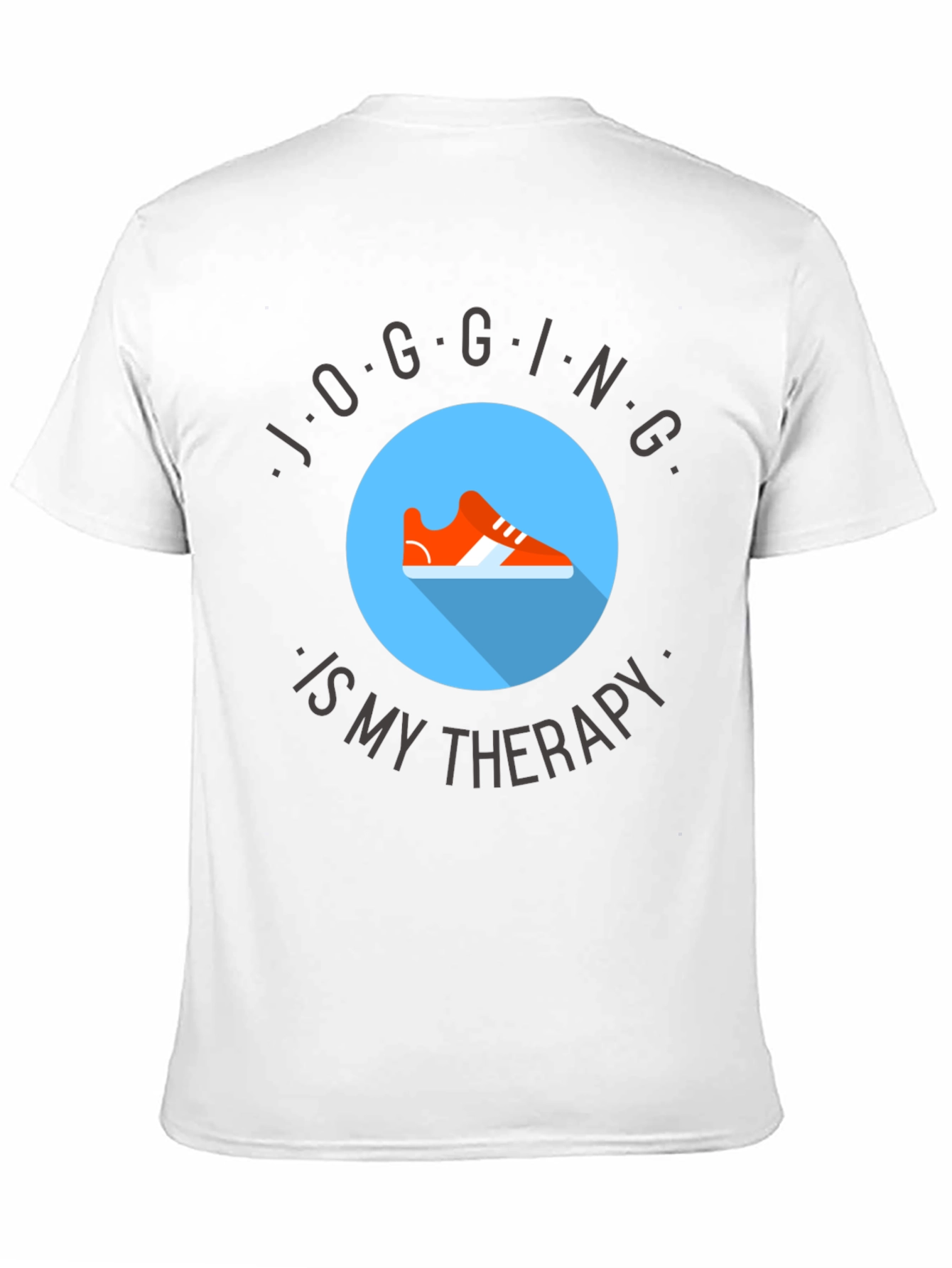 Jogging Therapy Tee - Comfort & Style