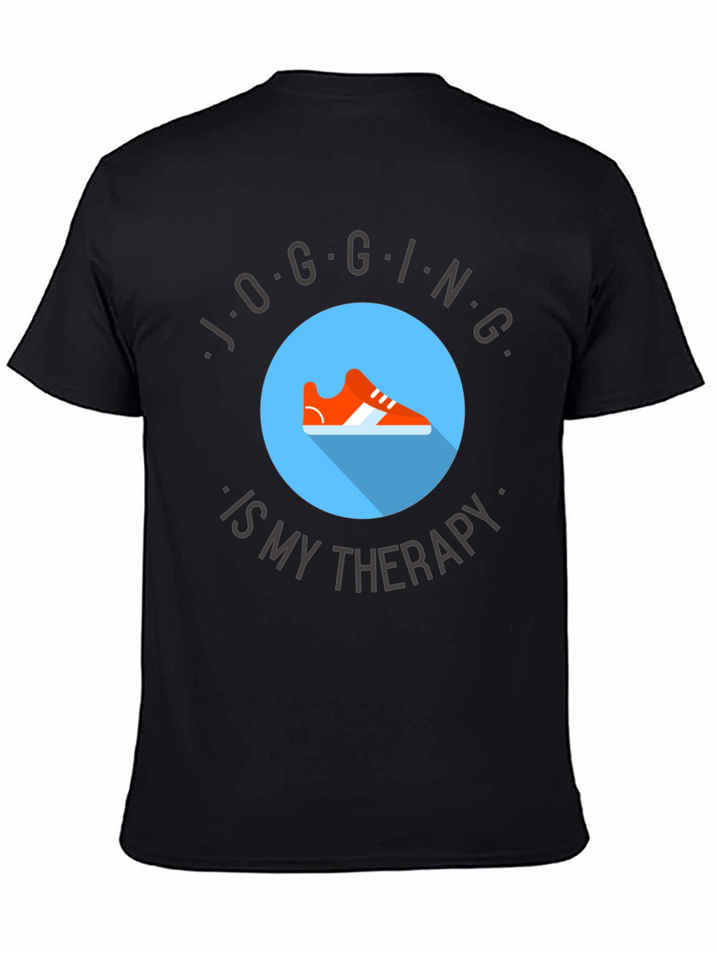 Jogging Therapy Tee - Comfort & Style