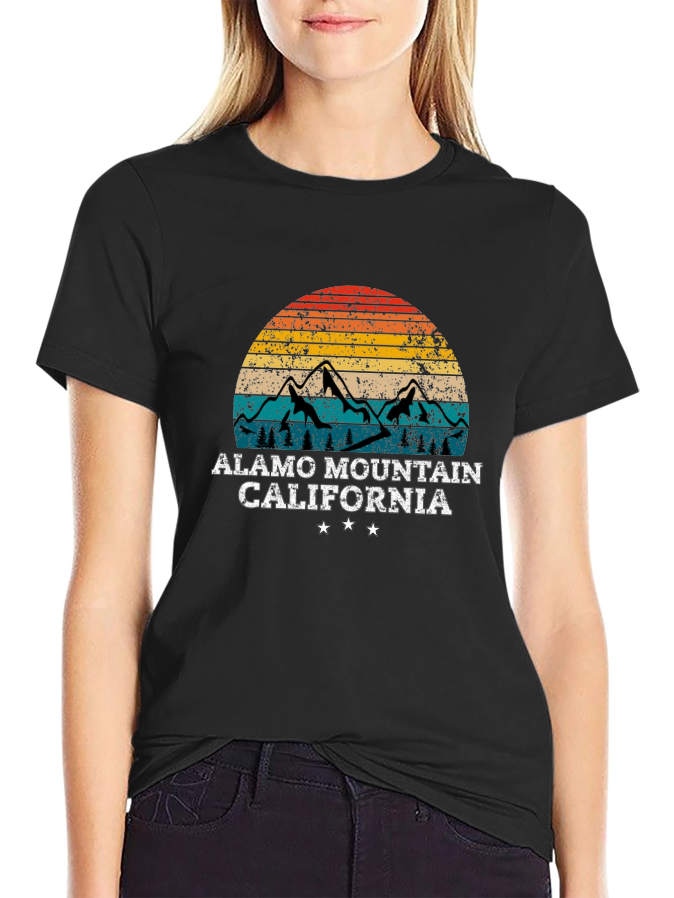 Alamo Mountain California Graphic Tee