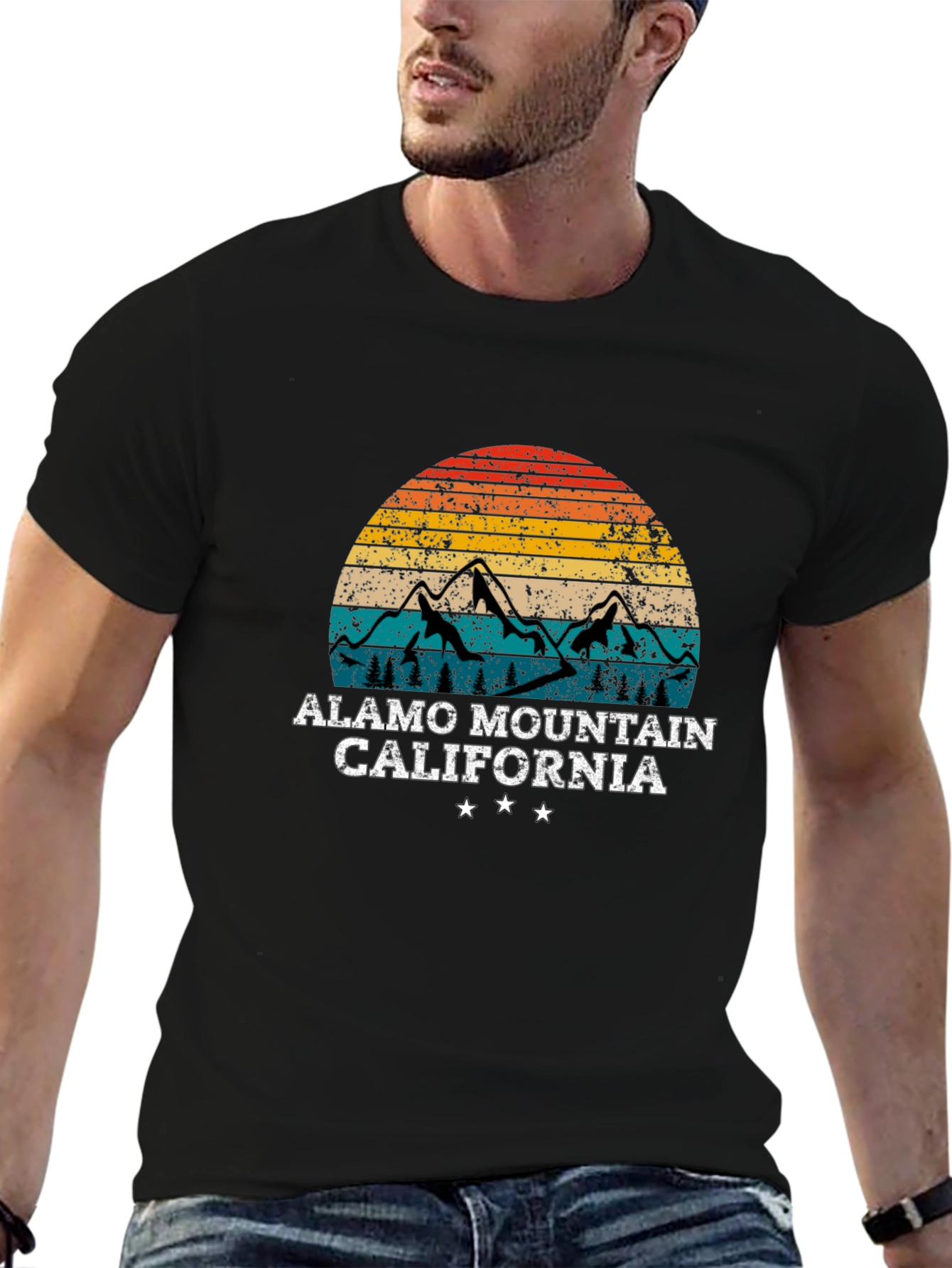 Alamo Mountain California Graphic Tee