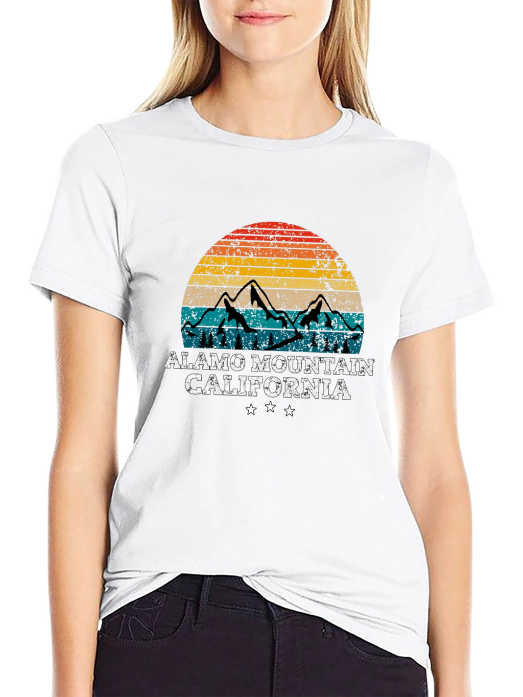 Alamo Mountain California Graphic Tee
