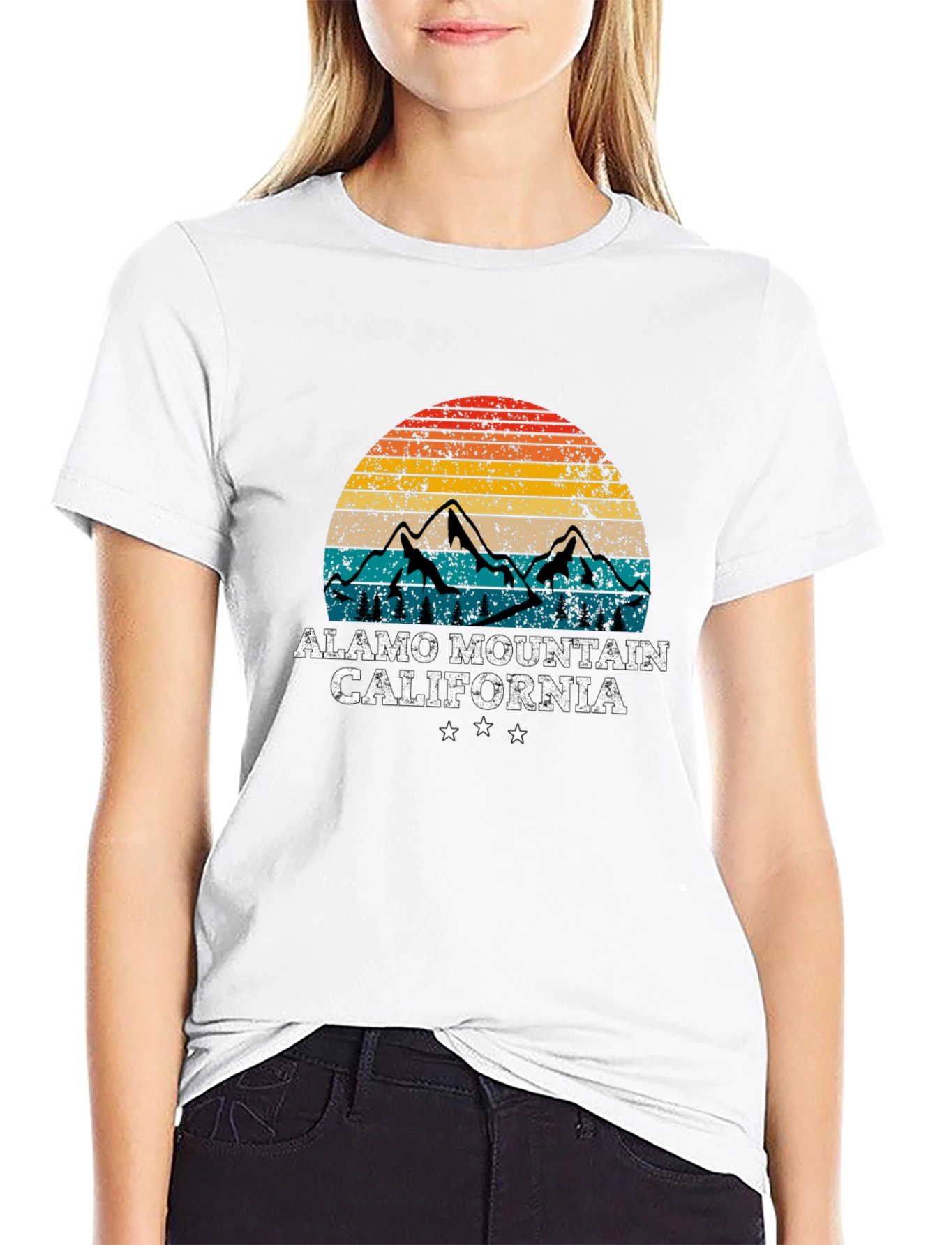 Alamo Mountain California Graphic Tee