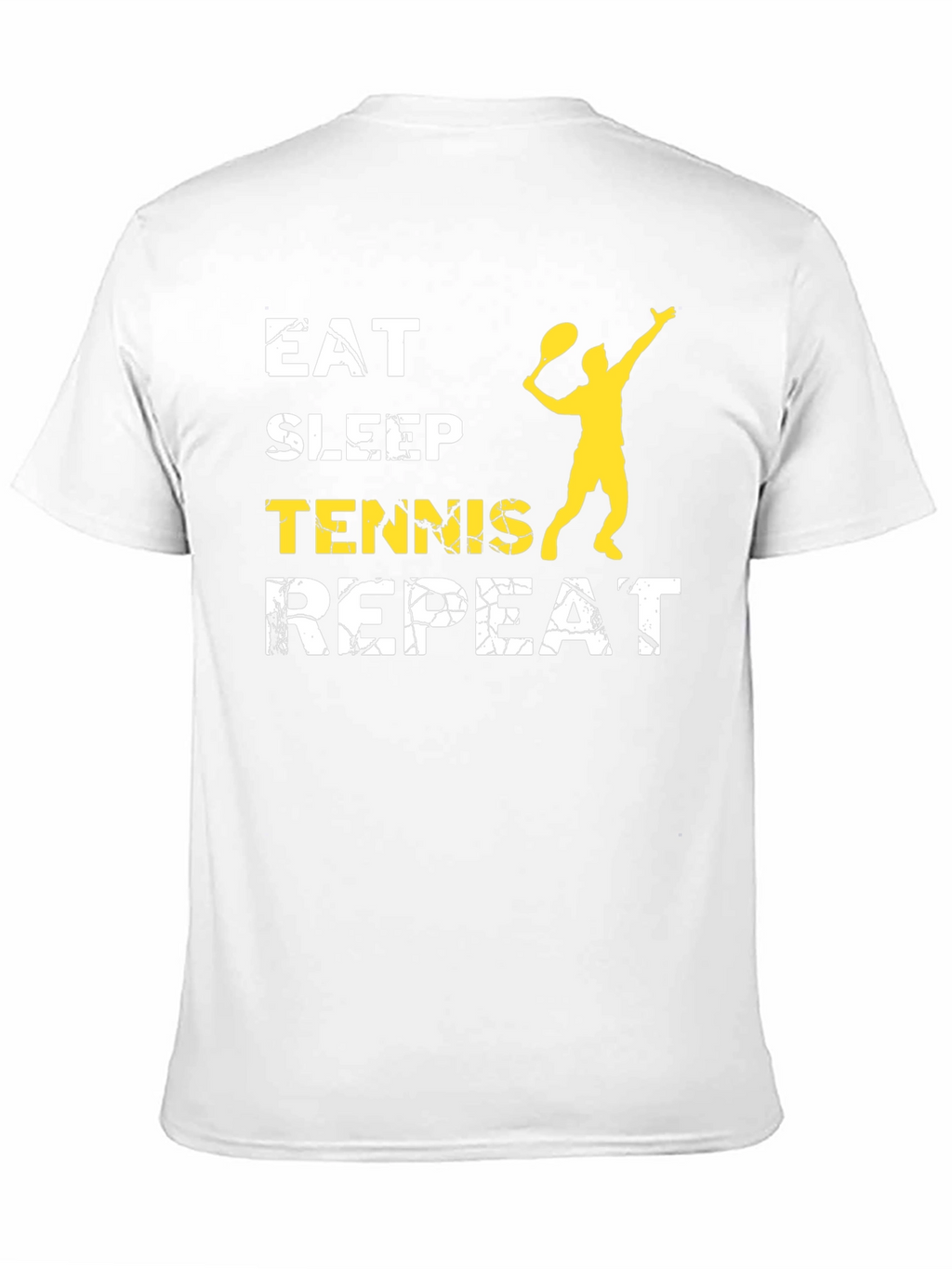 Eat Sleep Tennis Repeat Graphic T-Shirt