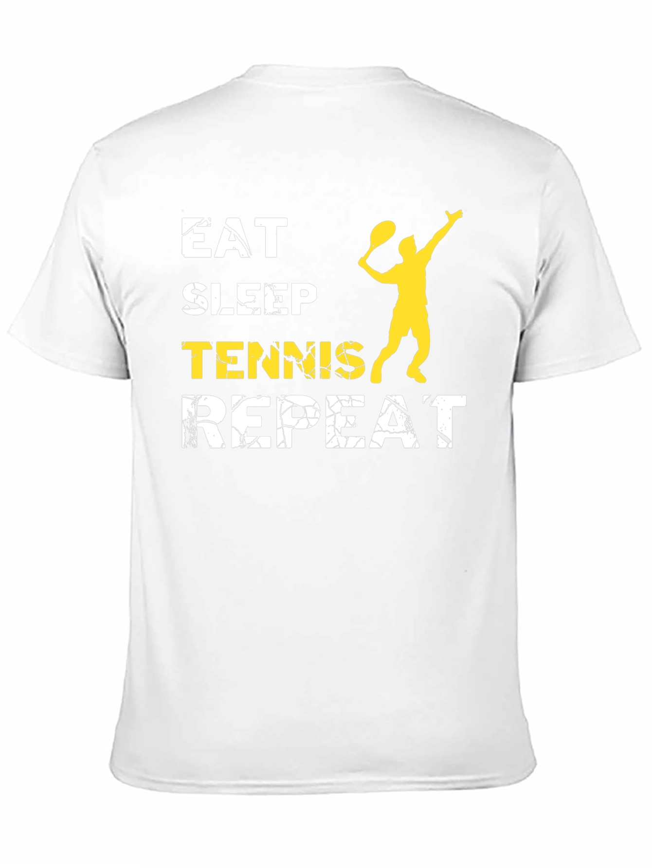 Eat Sleep Tennis Repeat Graphic T-Shirt